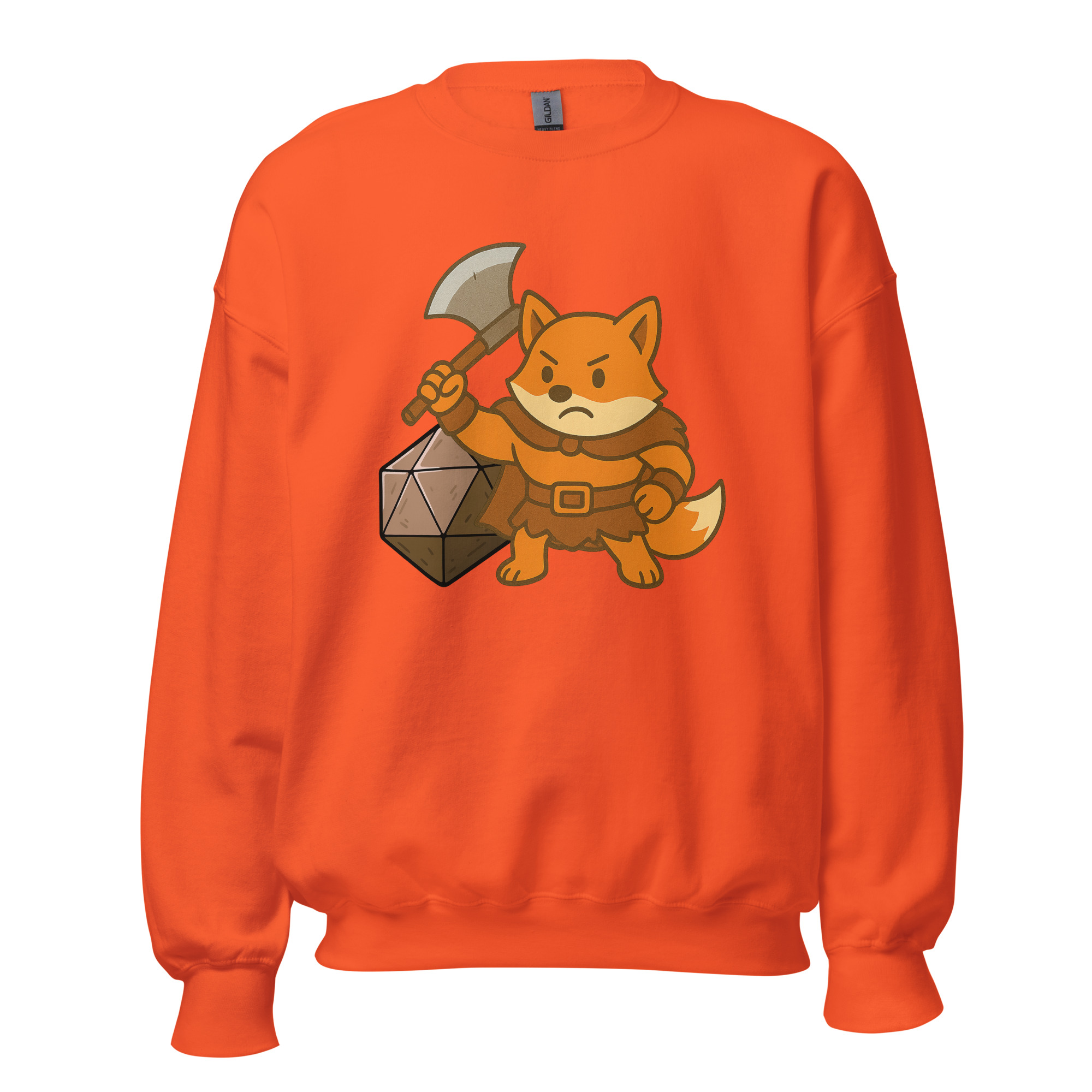 Dicefox Barbarian - DTF-Unisex-Pullover – Bild 33