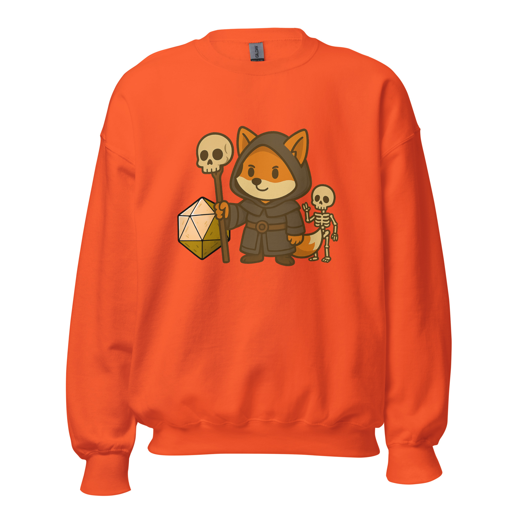 Dicefox Necromancer - DTF-Unisex-Pullover – Bild 33
