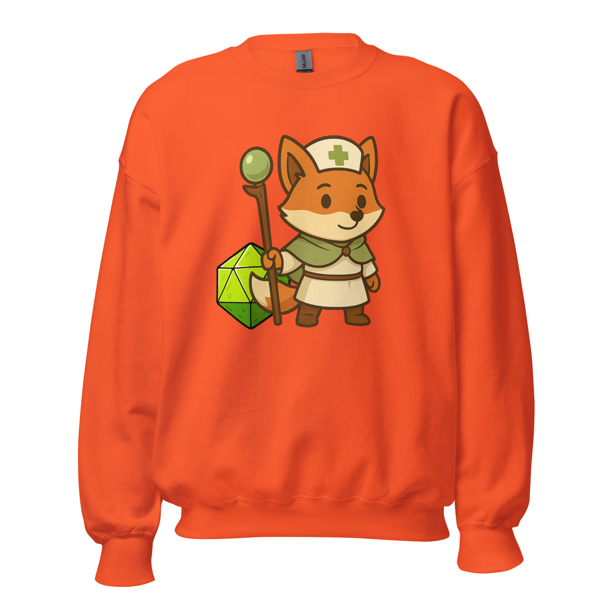 Dicefox Cleric - DTF-Unisex-Pullover – Bild 33
