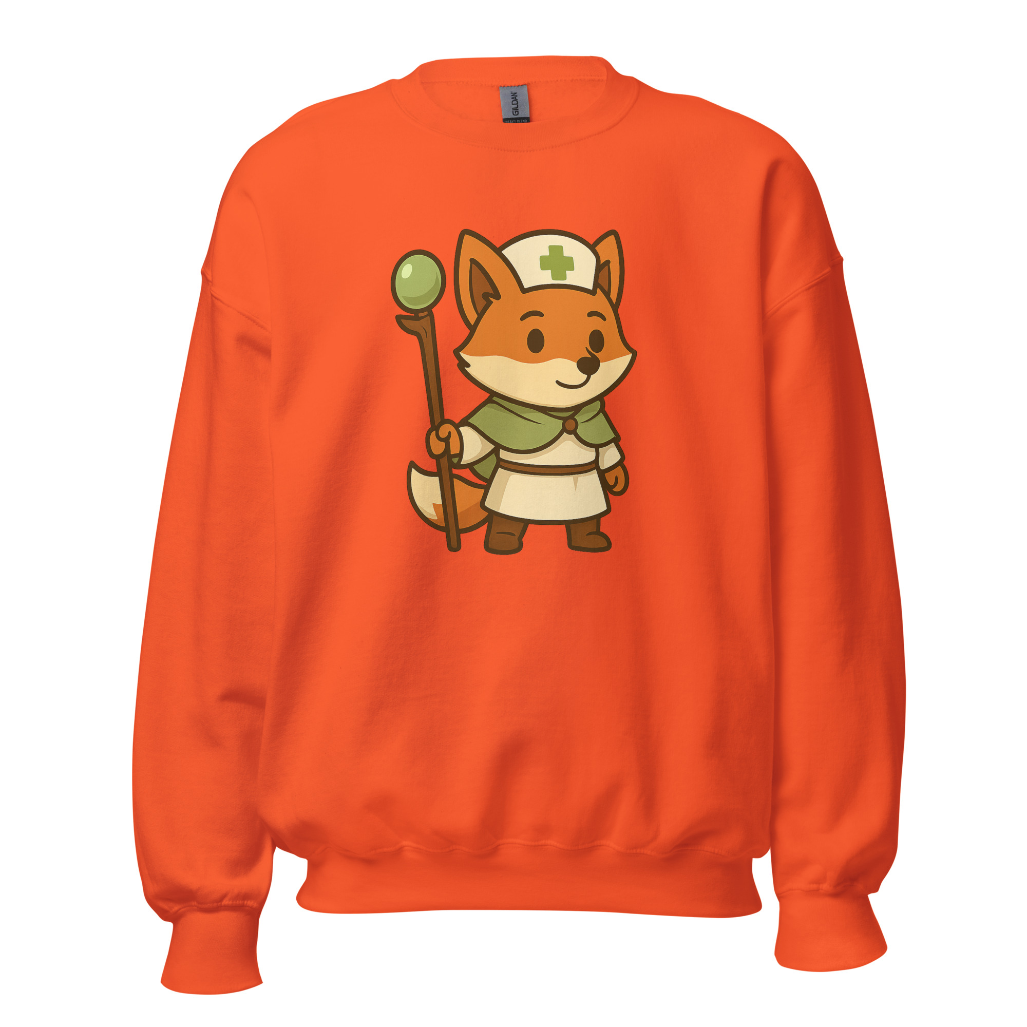 Fox Cleric - DTF-Unisex-Pullover – Bild 33