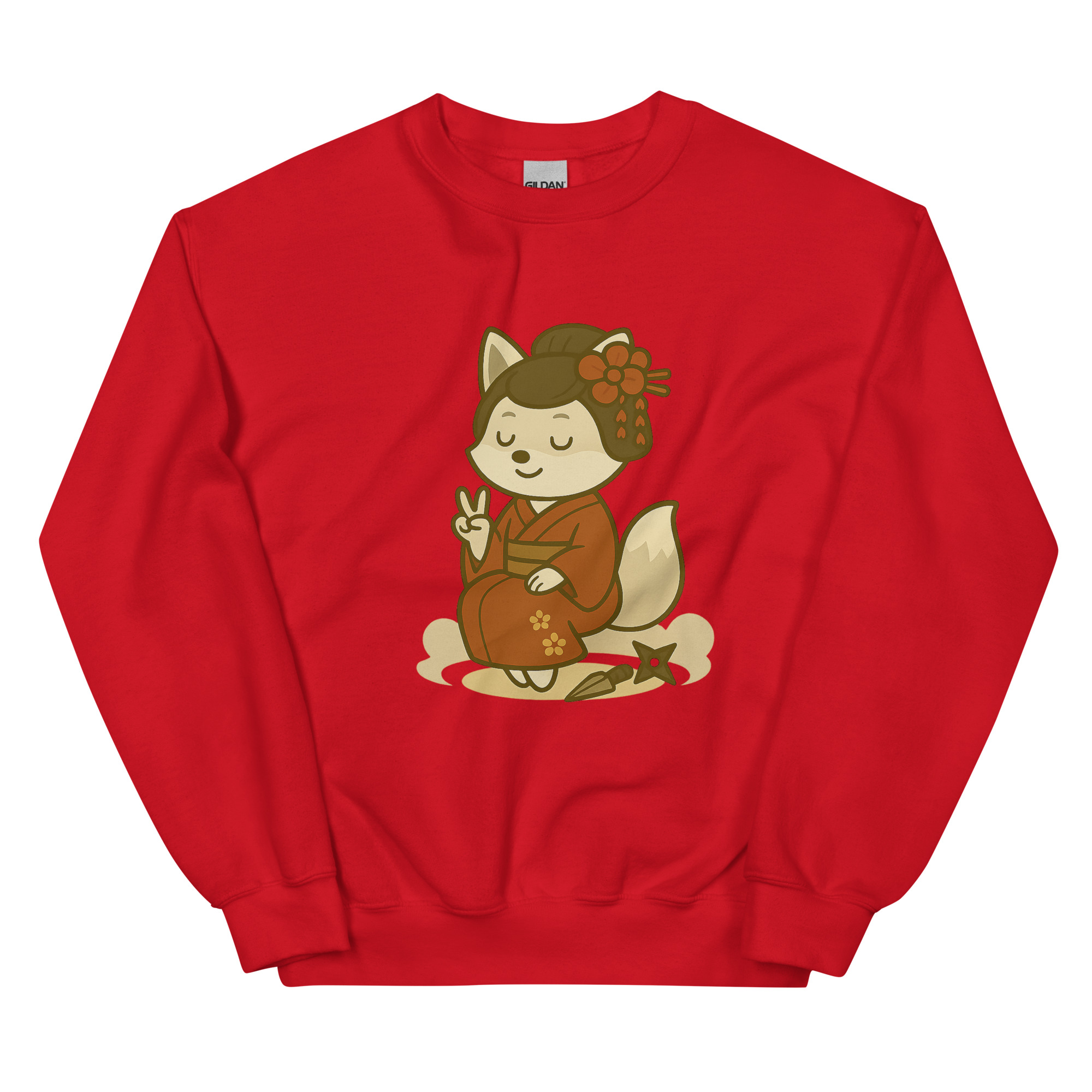 Fox Kunoishi - DTF-Unisex-Pullover – Bild 9