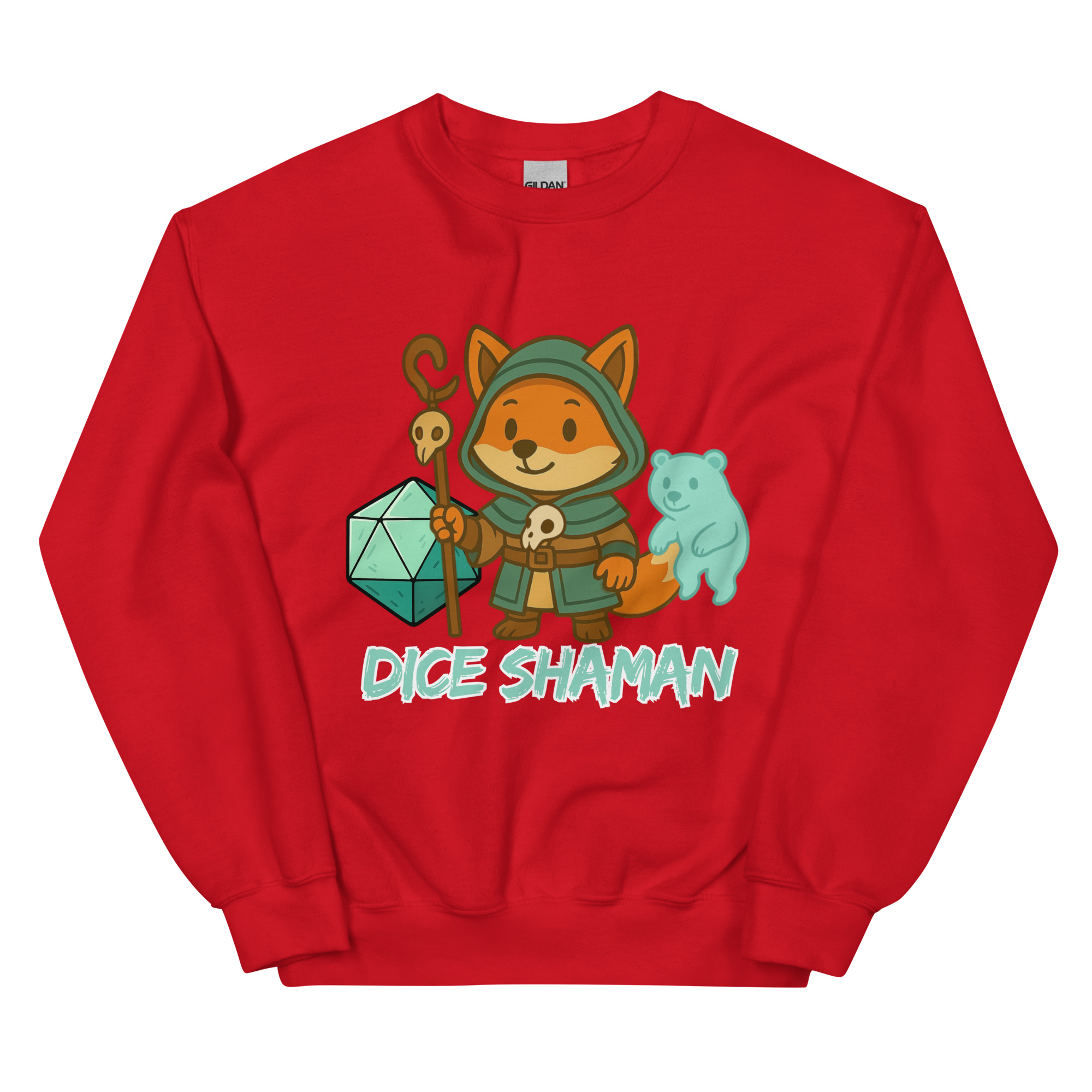 Dice Shaman - DTF-Unisex-Pullover – Bild 9