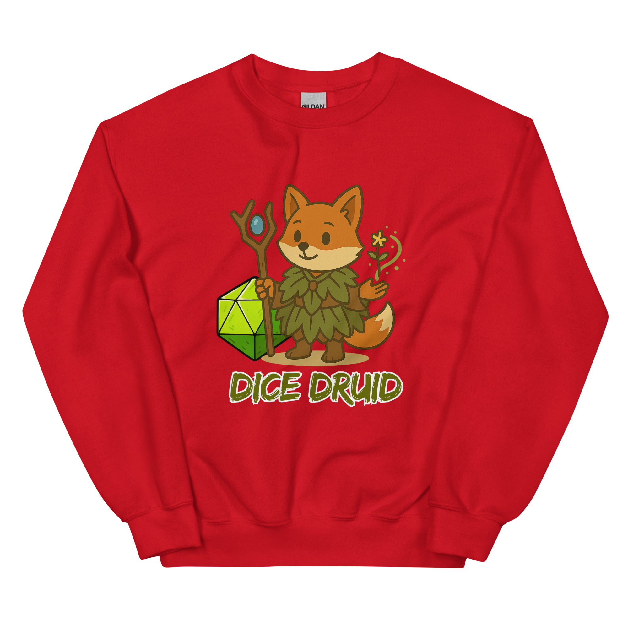 Dice Druid - DTF-Unisex-Pullover – Bild 9