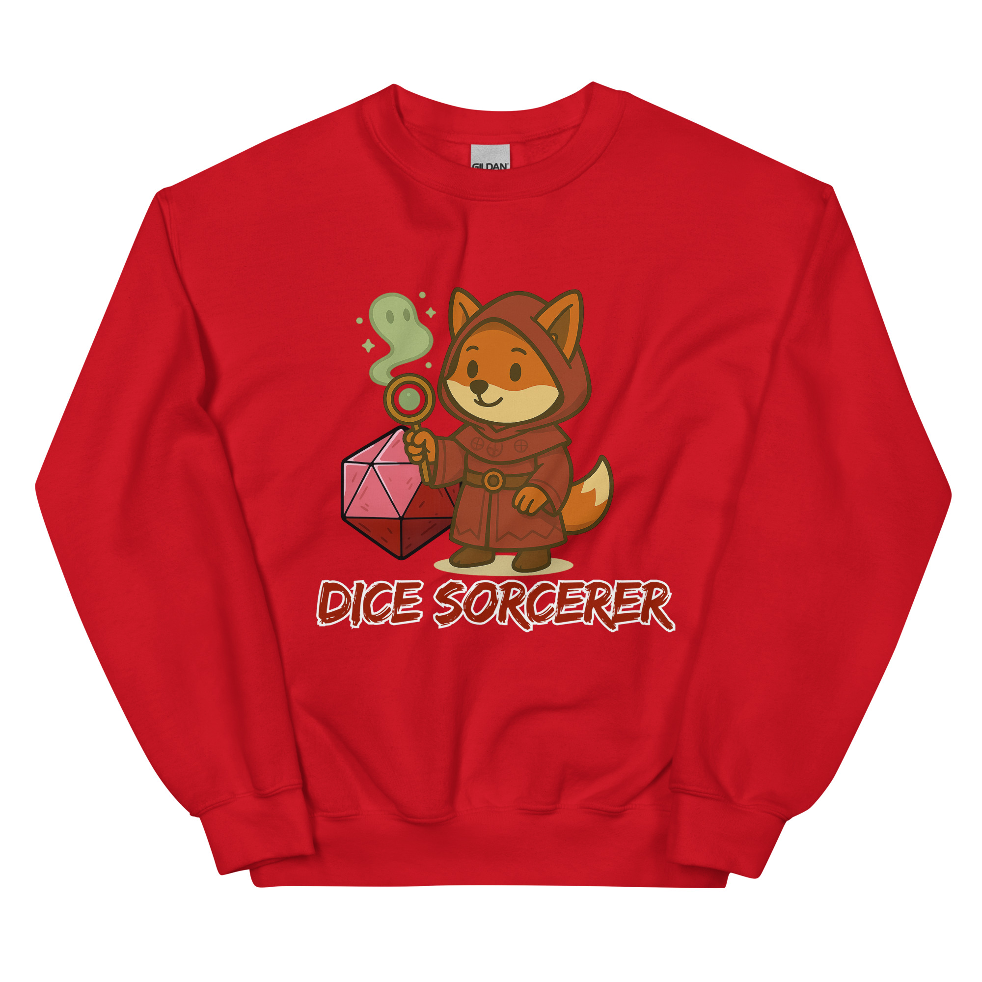 Dice Sorcerer - DTF-Unisex-Pullover – Bild 10