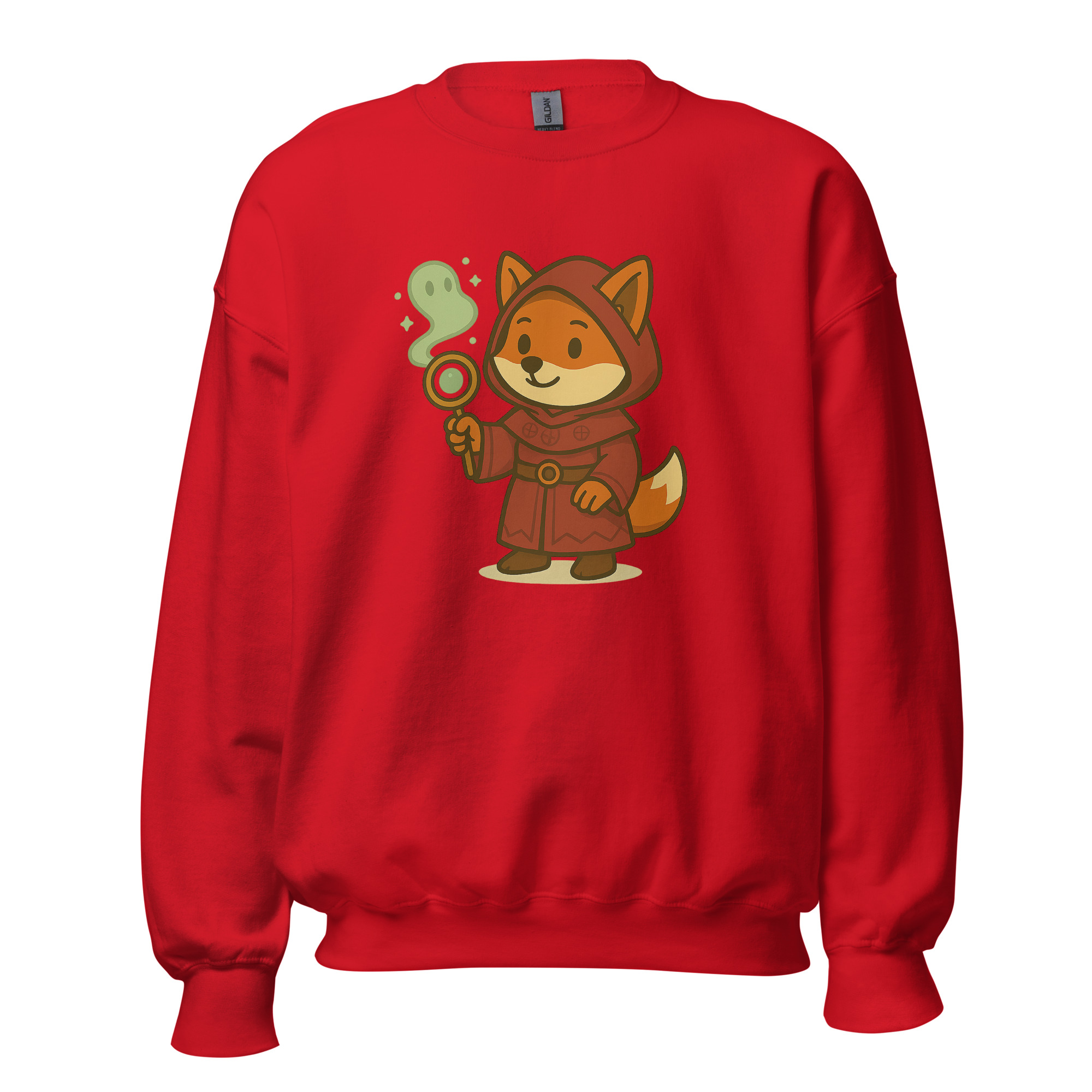 Fox Sorcerer - DTF-Unisex-Pullover – Bild 17