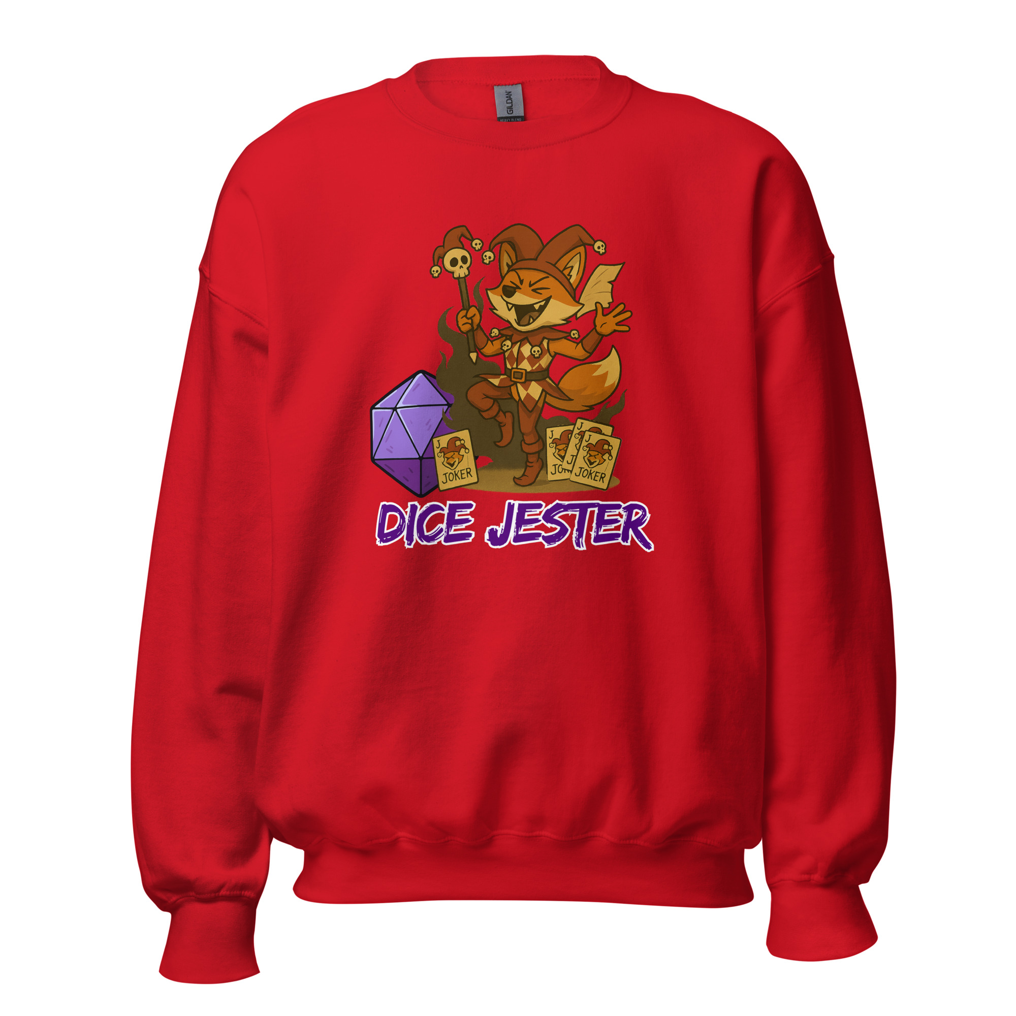 Dice Jester - DTF-Unisex-Pullover – Bild 18