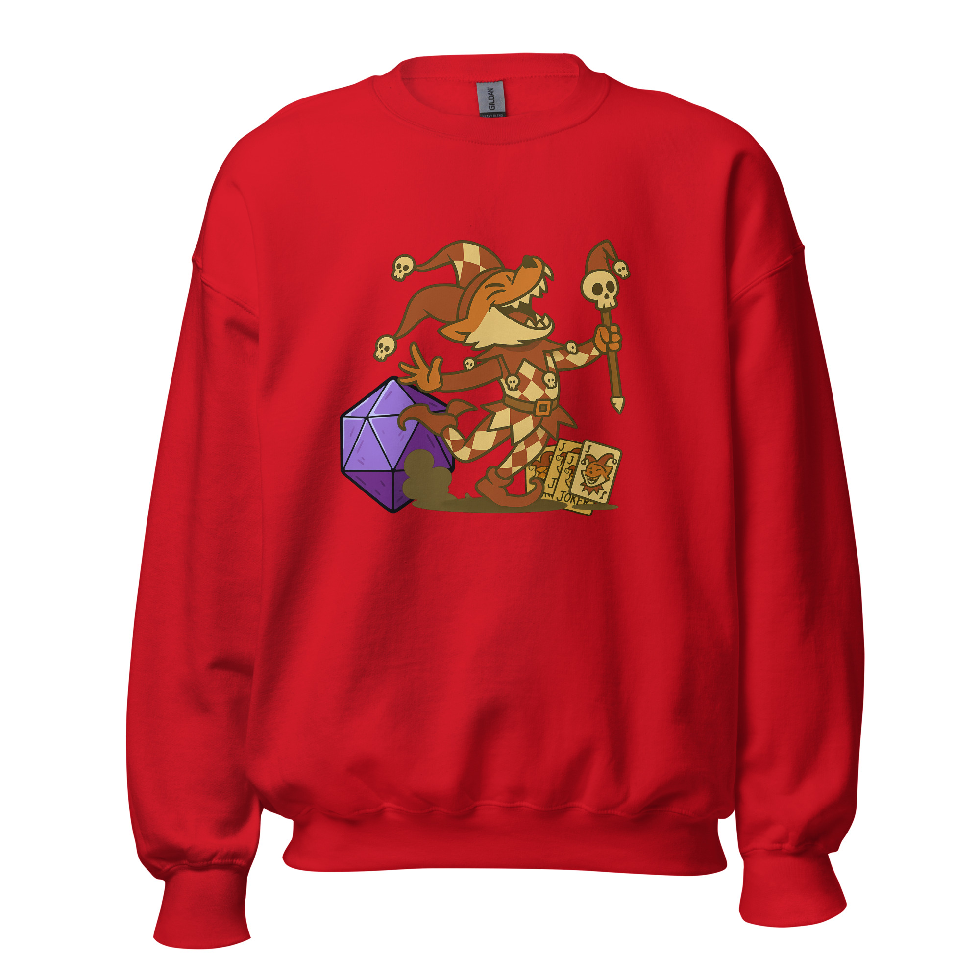 Dicefox Trickser - DTF-Unisex-Pullover – Bild 18