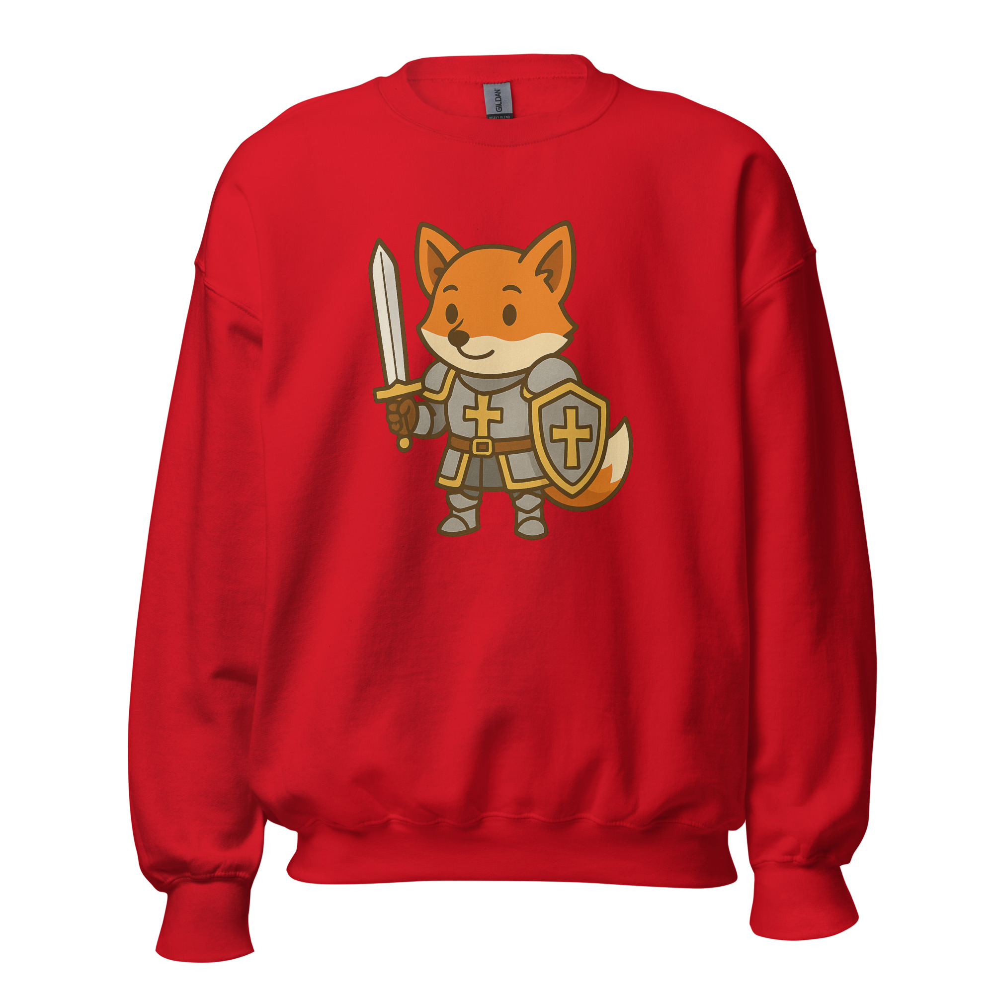 Fox Paladin - DTF-Unisex-Pullover – Bild 18