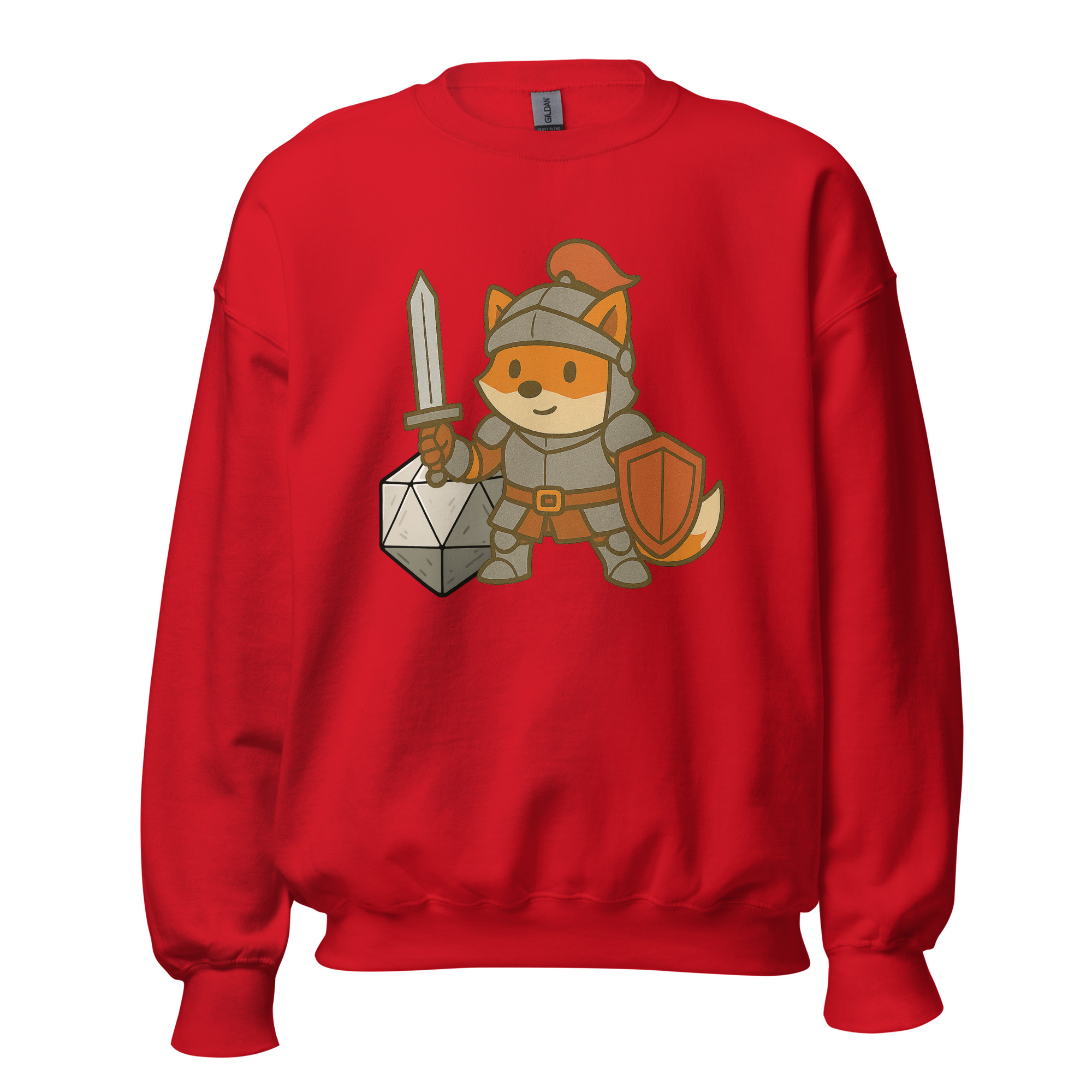 Dicefox Knight - DTF-Unisex-Pullover – Bild 18