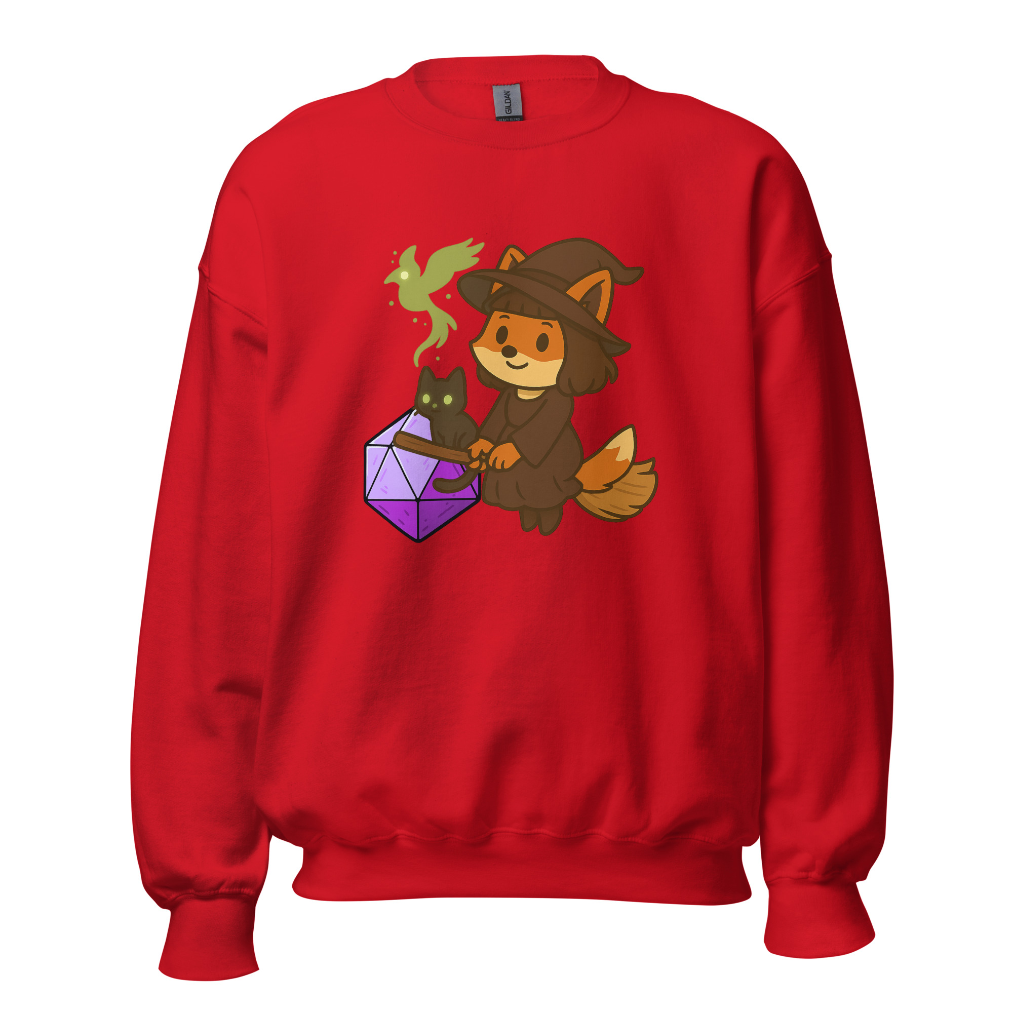 Dicefox Witch - DTF-Unisex-Pullover – Bild 18