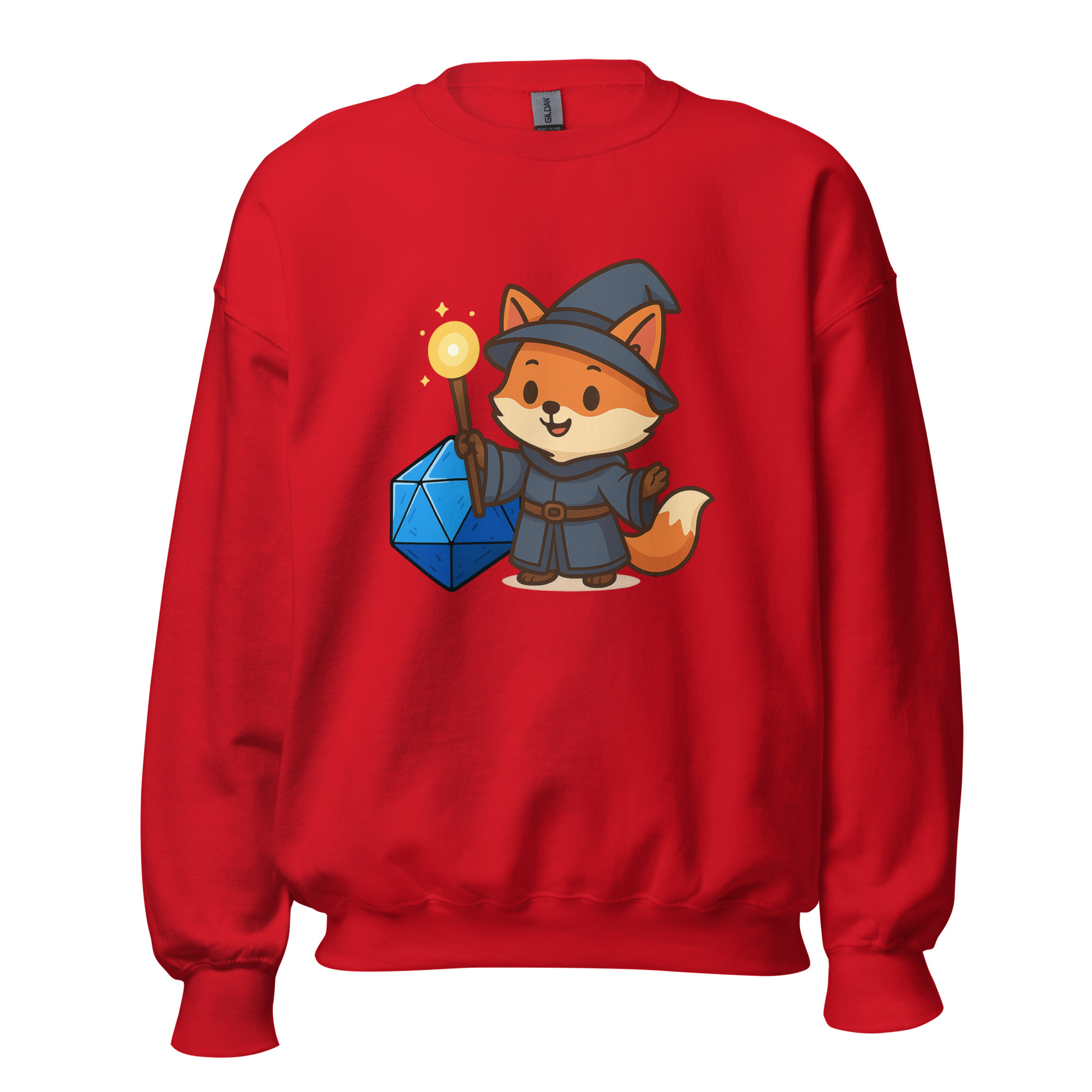 Dicefox Wizard - DTF-Unisex-Pullover – Bild 18