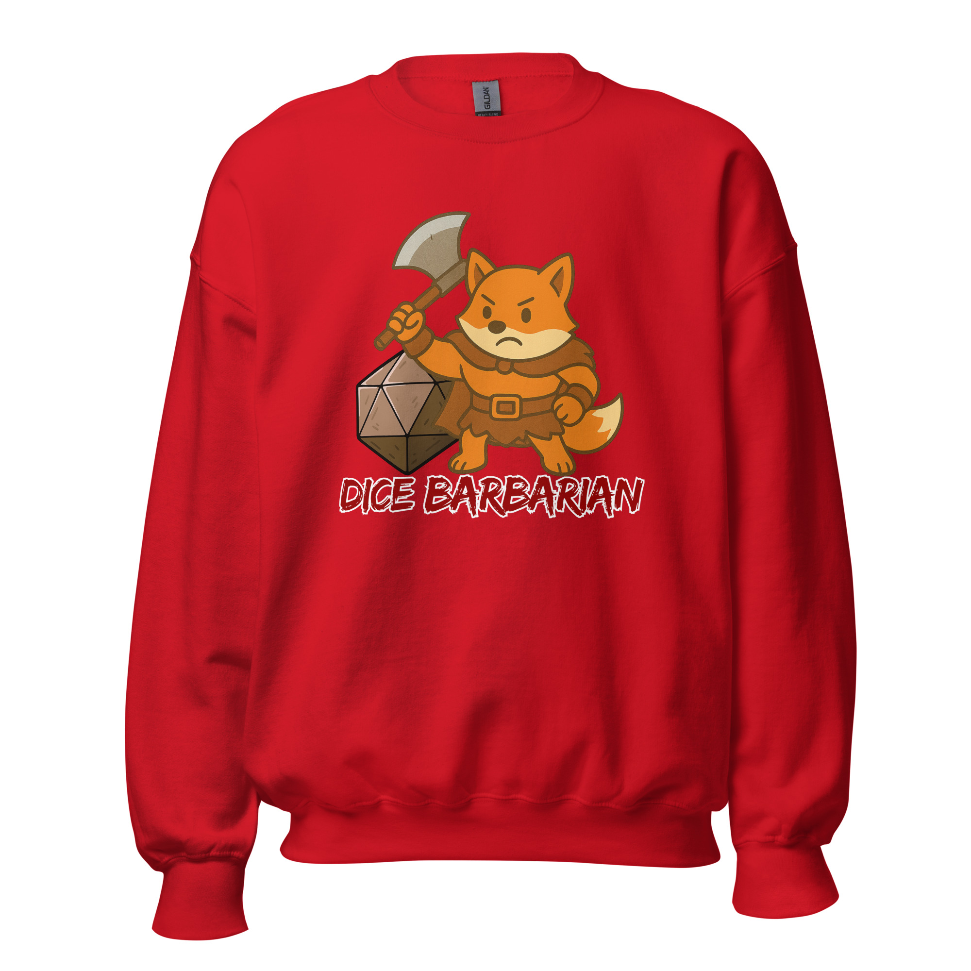 Dice Barbarian - DTF-Unisex-Pullover – Bild 18