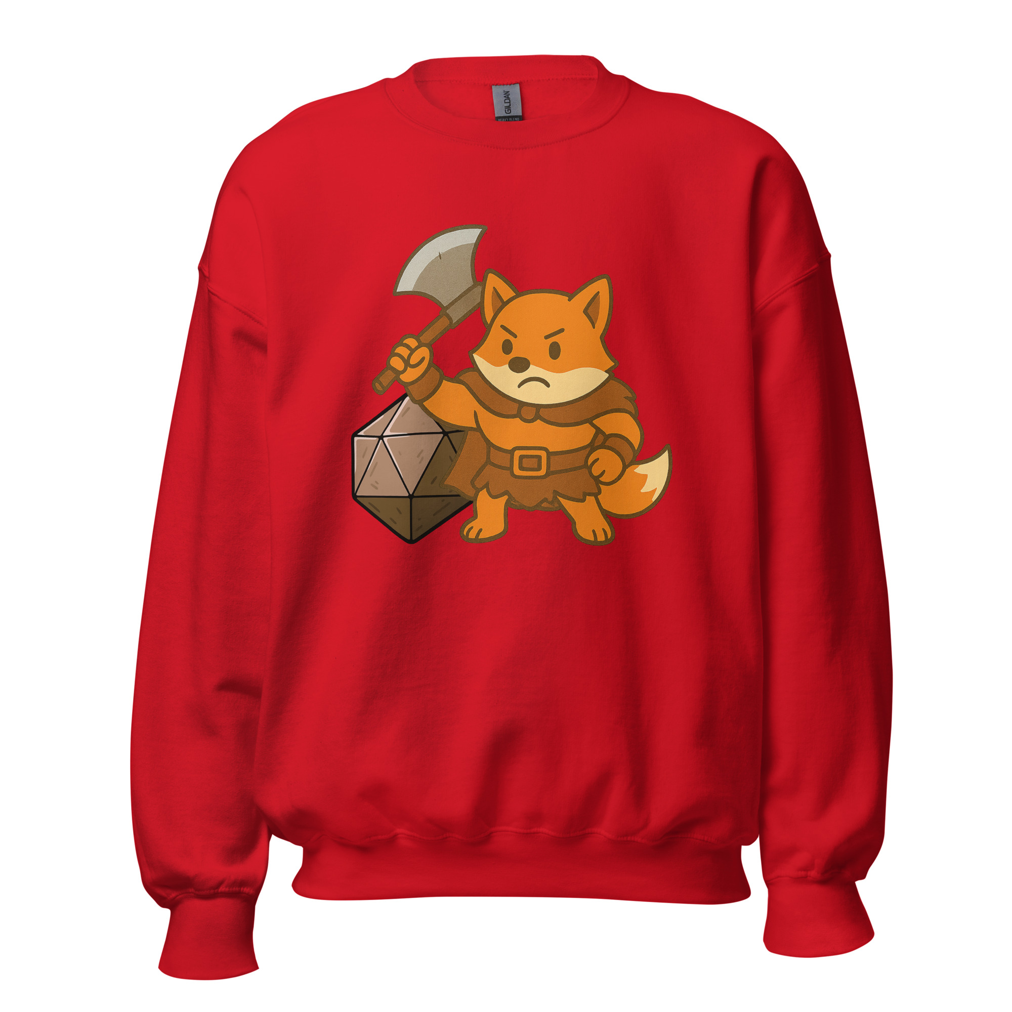Dicefox Barbarian - DTF-Unisex-Pullover – Bild 18