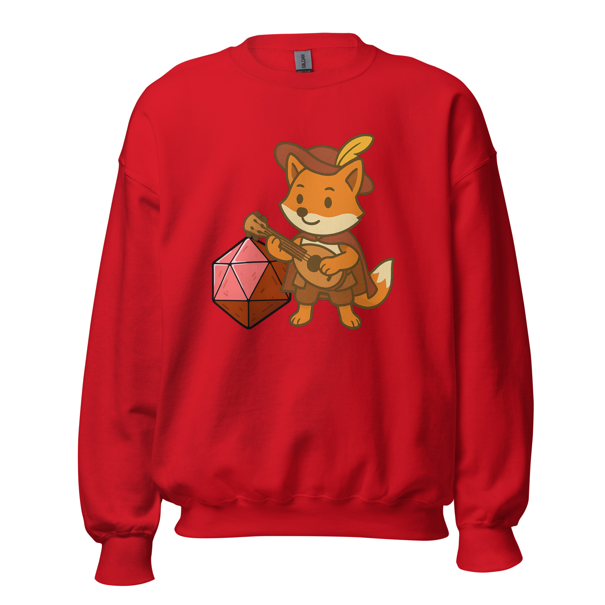Dicefox Bard - DTF-Unisex-Pullover – Bild 18