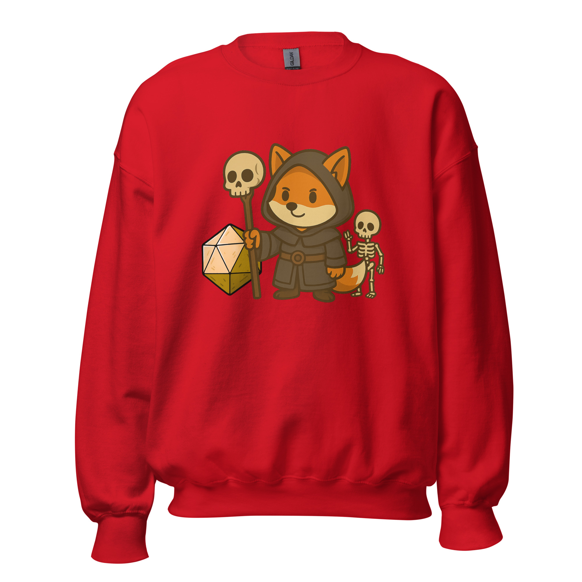Dicefox Necromancer - DTF-Unisex-Pullover – Bild 18
