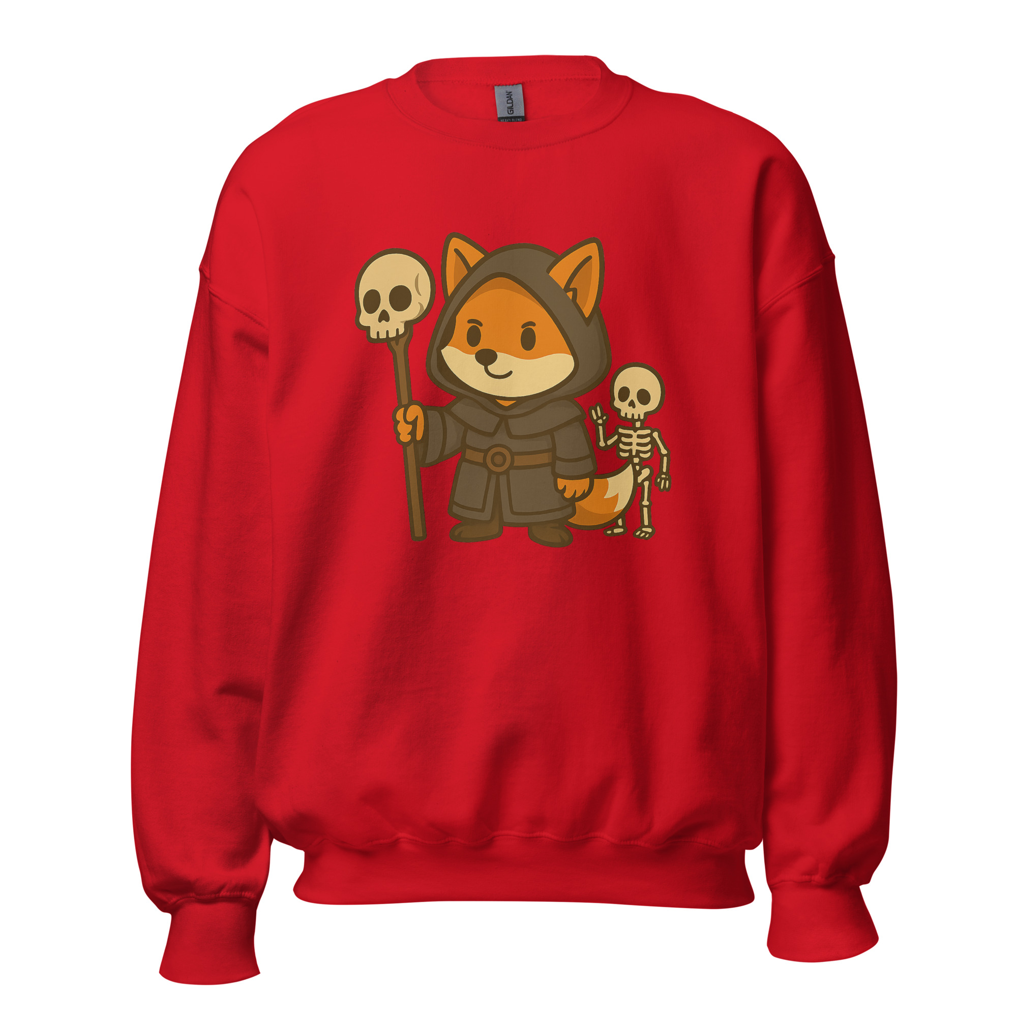 Fox Necromancer - DTF-Unisex-Pullover – Bild 18
