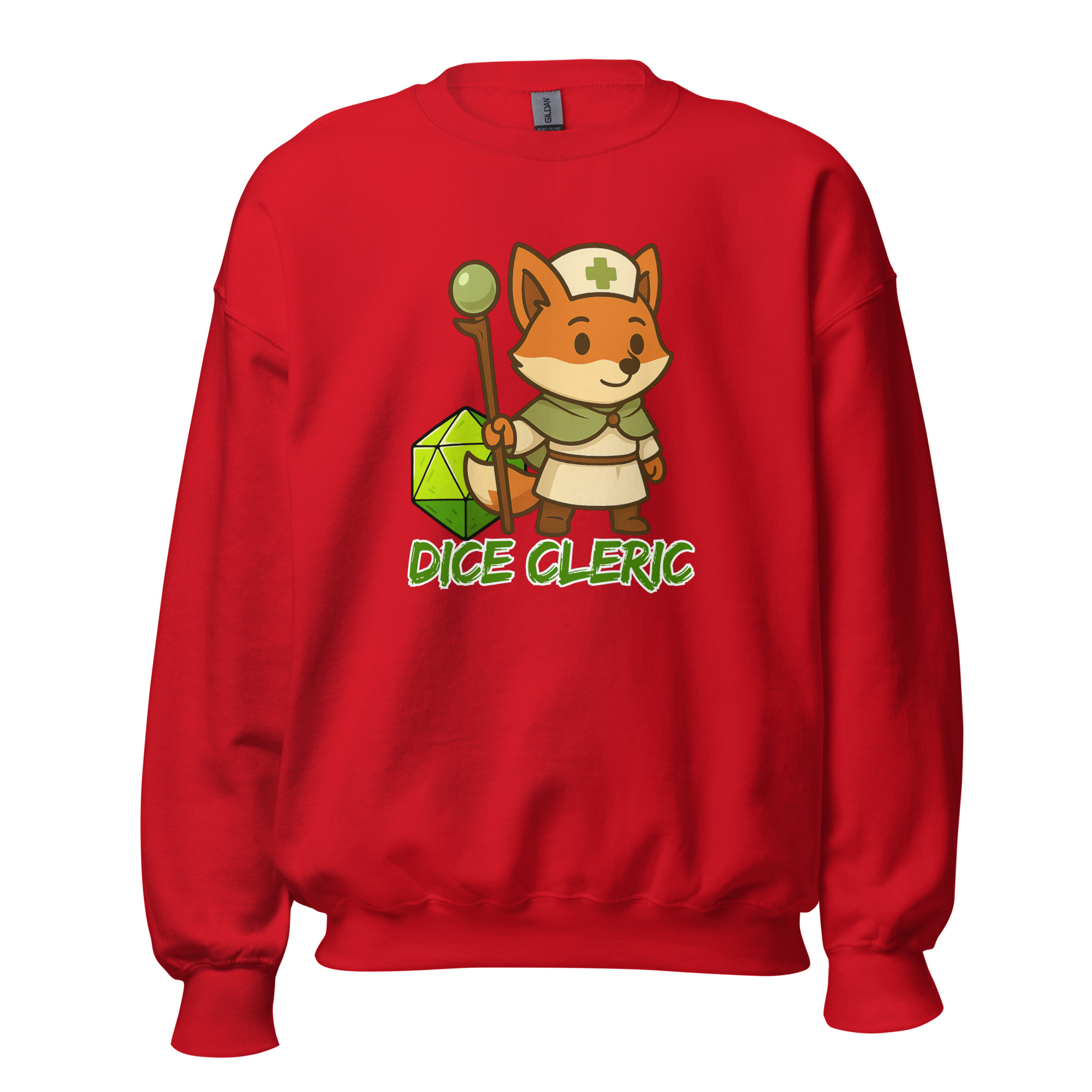 Dice Cleric - DTF-Unisex-Pullover – Bild 18