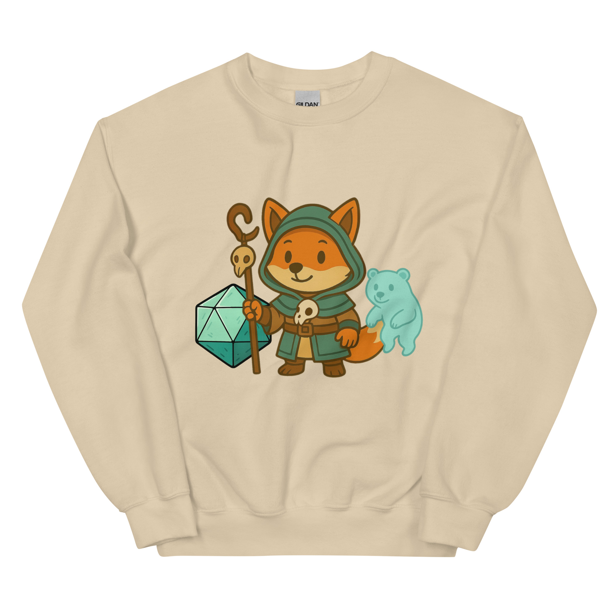 Dicefox Shaman - DTF-Unisex-Pullover – Bild 23