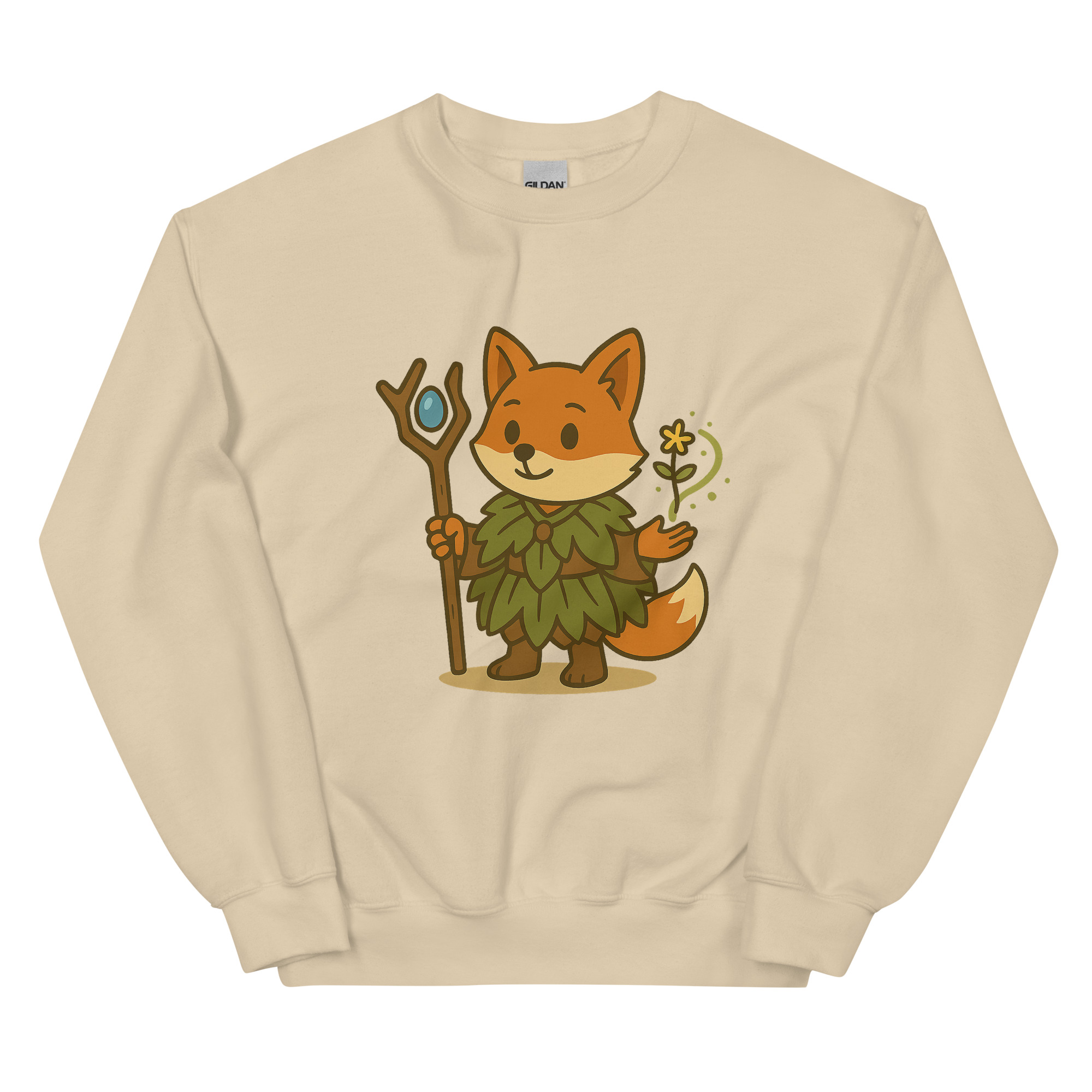 Fox Druid - DTF-Unisex-Pullover – Bild 23