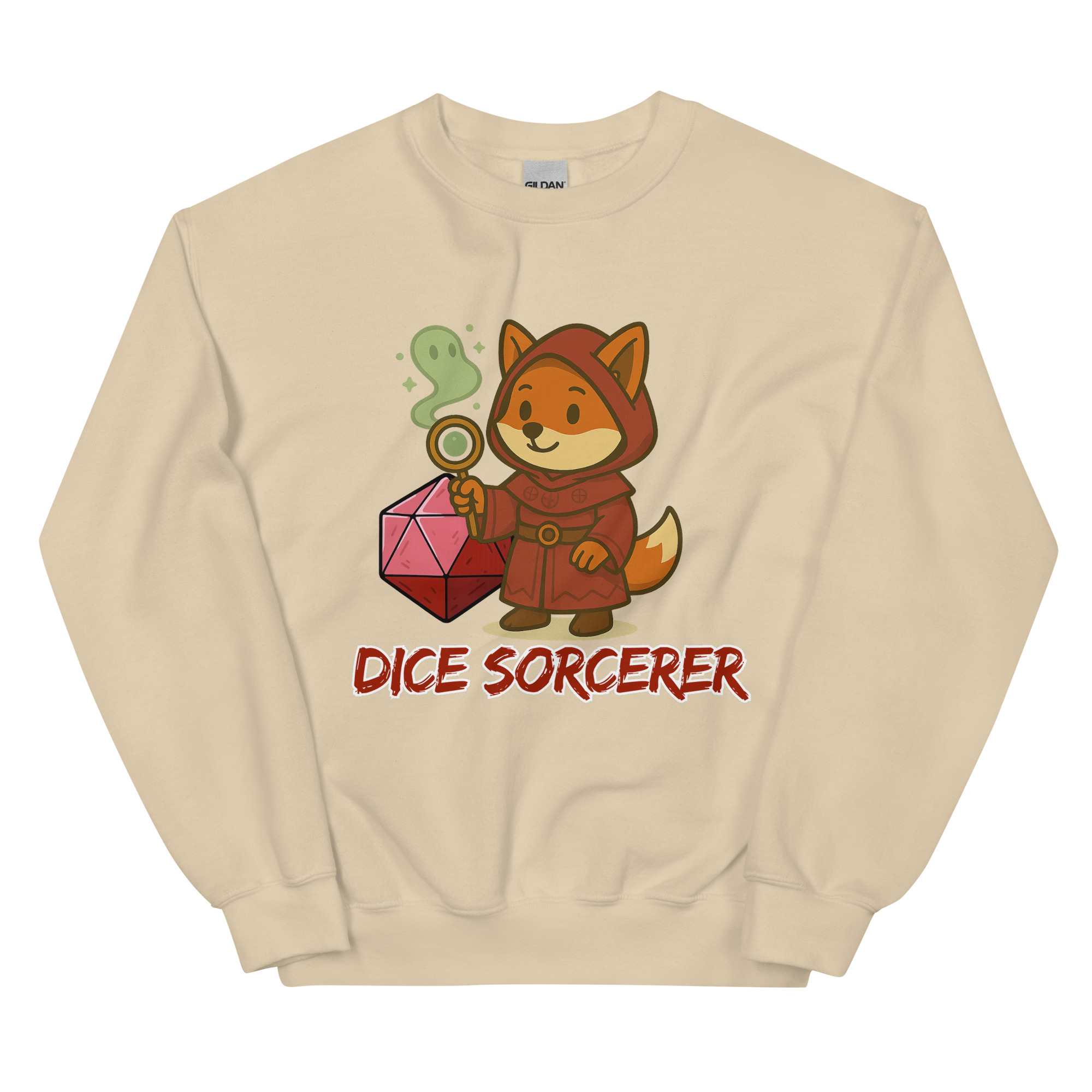 Dice Sorcerer - DTF-Unisex-Pullover – Bild 23