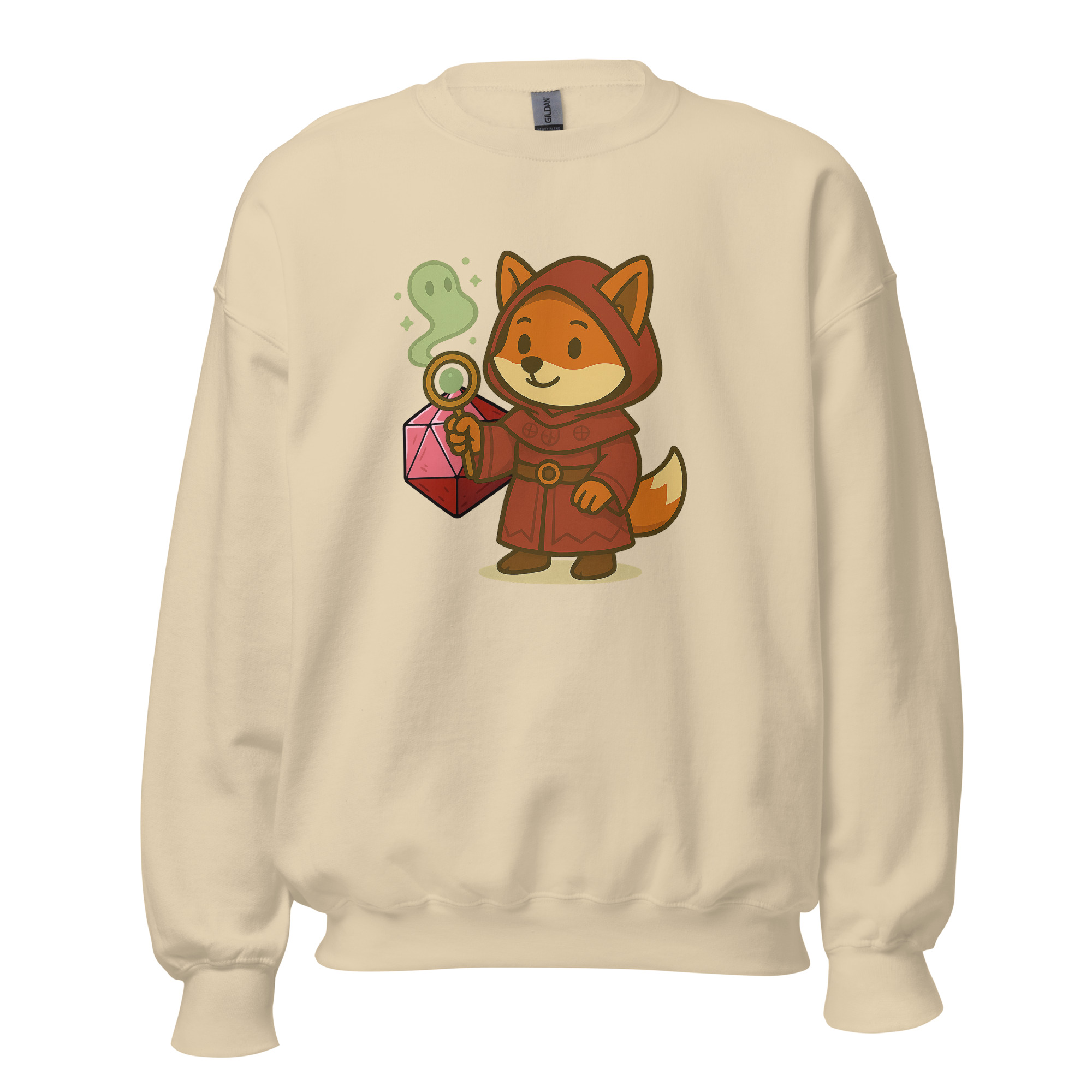 Dicefox Sorcerer - DTF-Unisex-Pullover – Bild 45