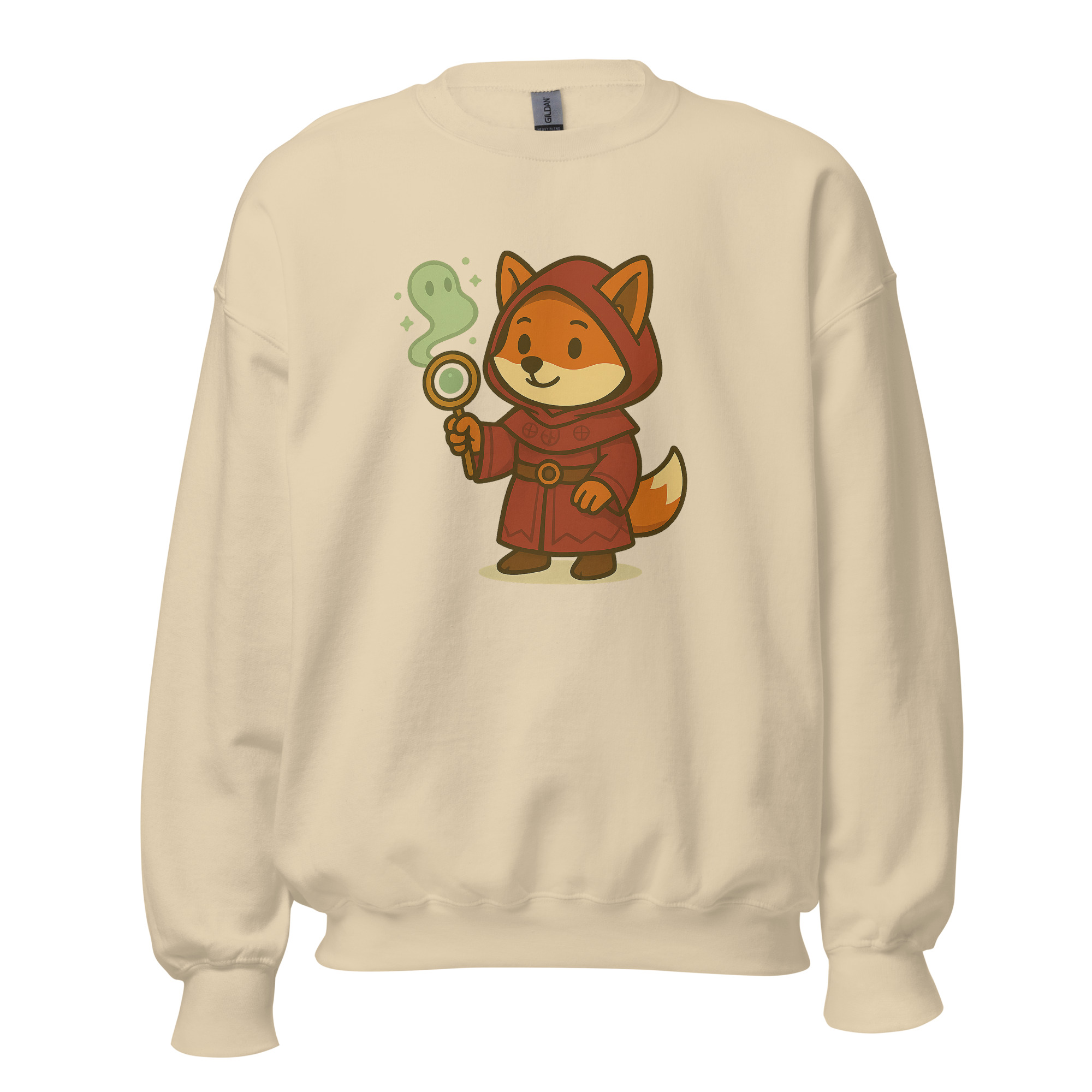 Fox Sorcerer - DTF-Unisex-Pullover – Bild 45
