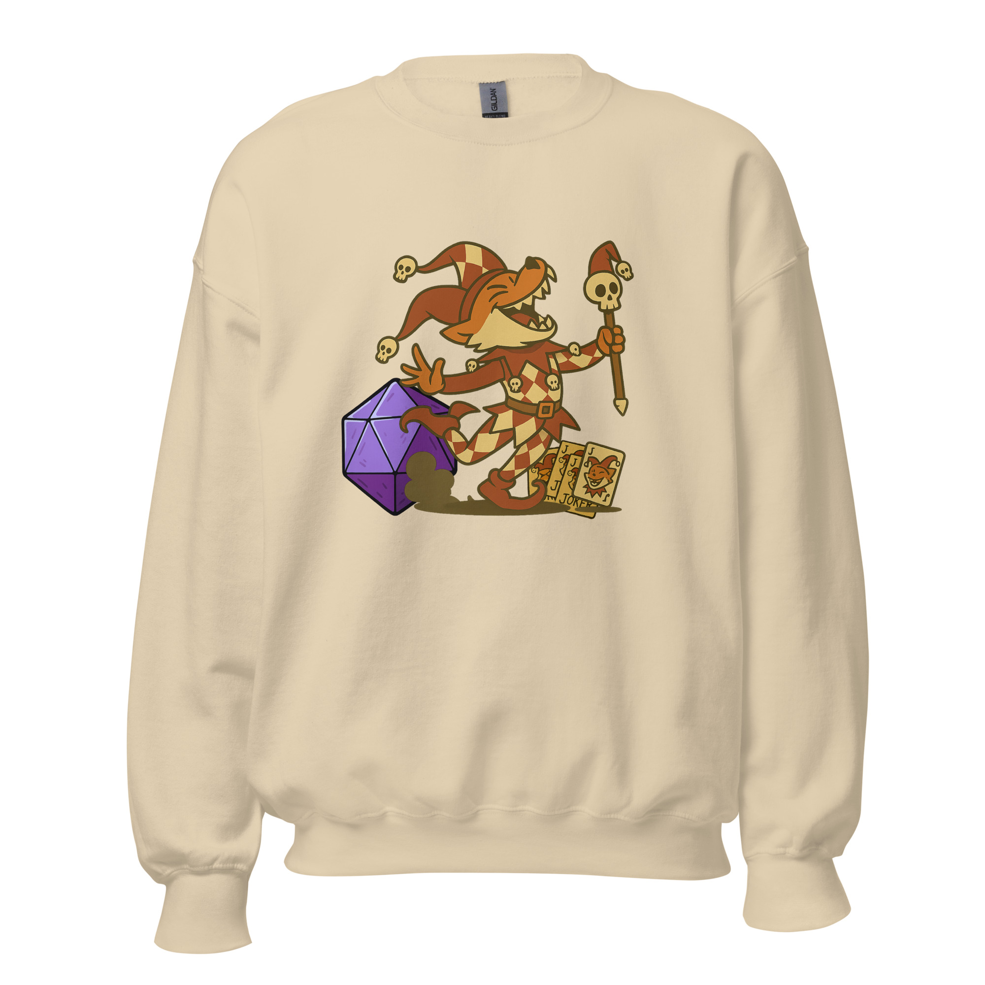 Dicefox Trickser - DTF-Unisex-Pullover – Bild 45