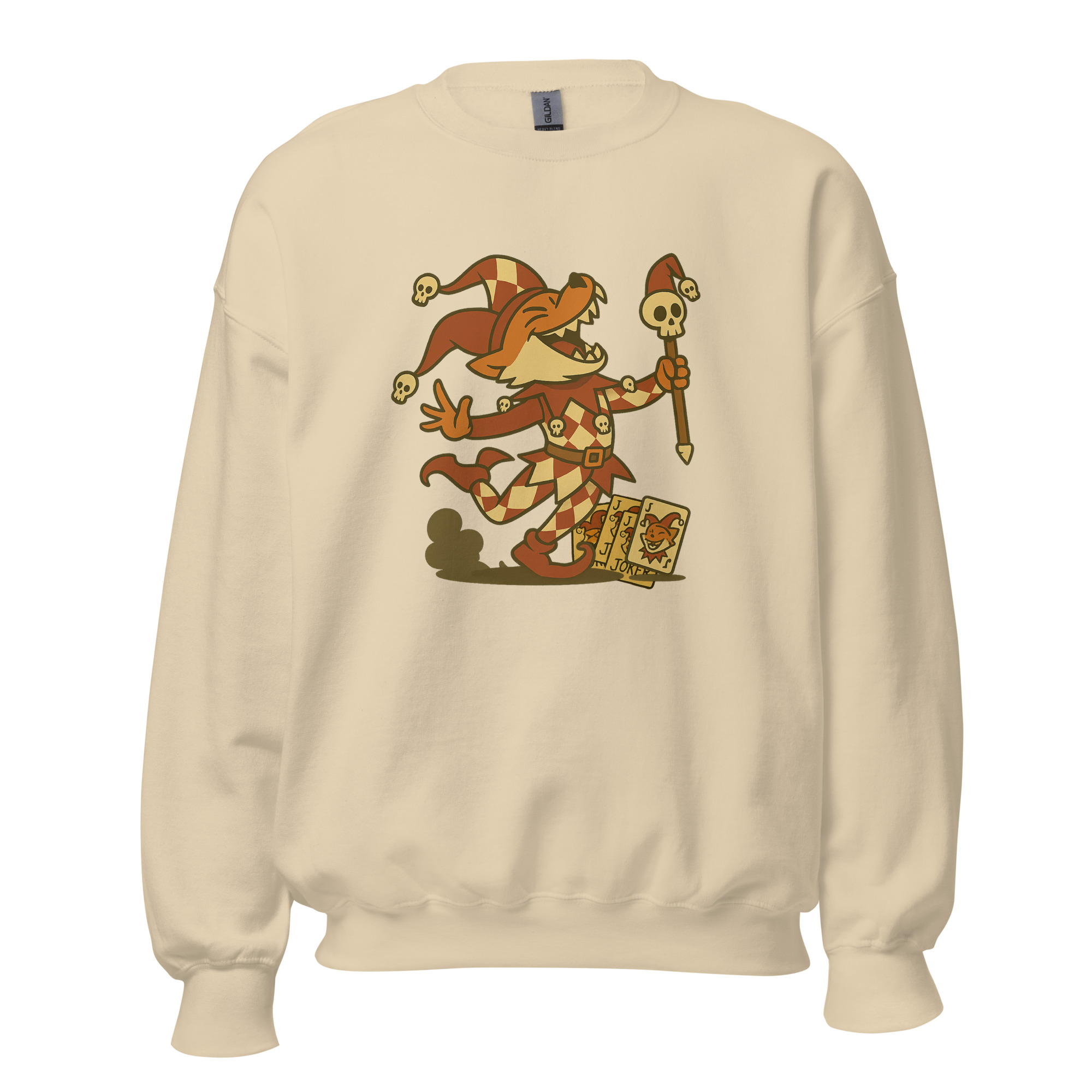 Fox Trickser - DTF-Unisex-Pullover – Bild 45