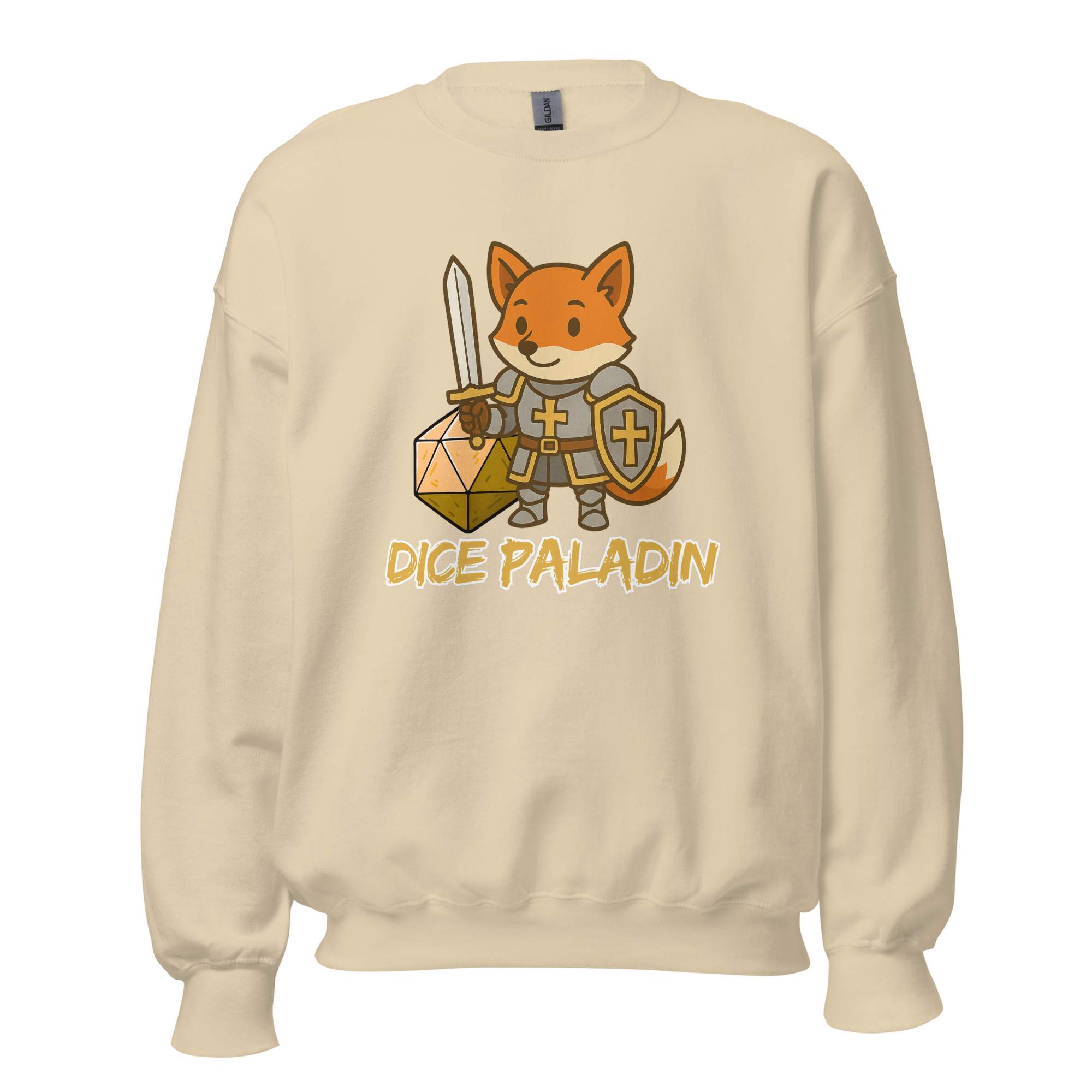 Dice Paladin - DTF-Unisex-Pullover – Bild 45