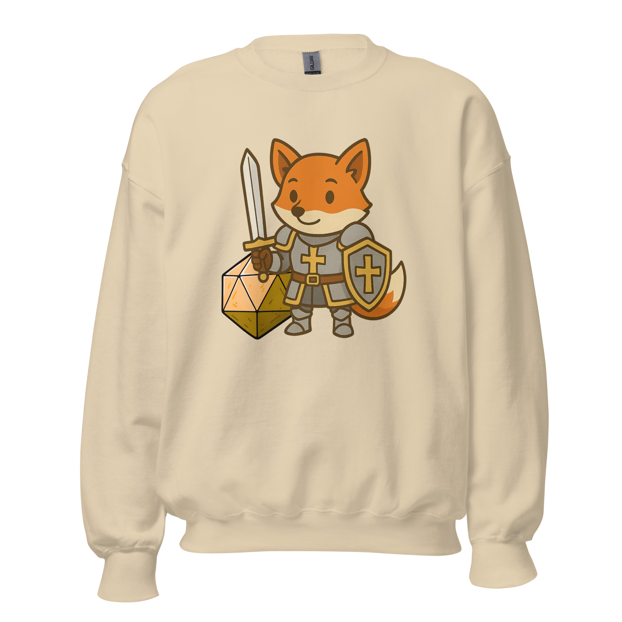 Dicefox Paladin - DTF-Unisex-Pullover – Bild 45