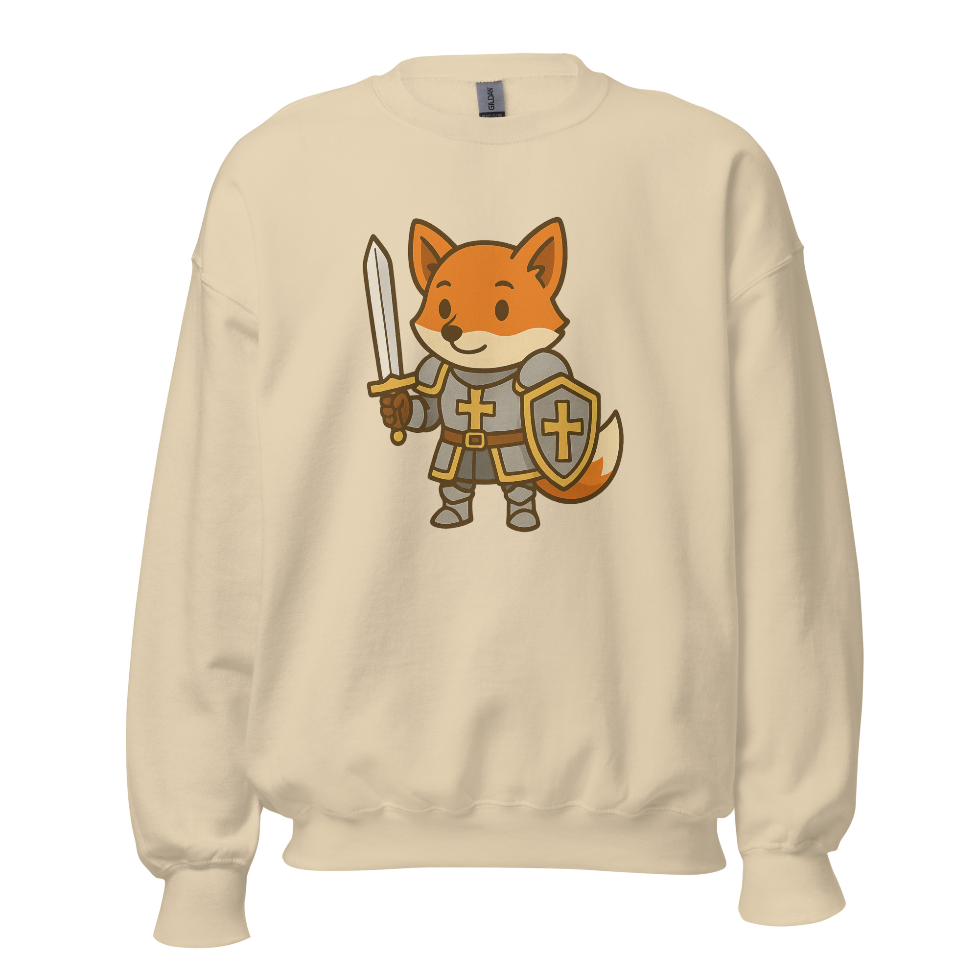 Fox Paladin - DTF-Unisex-Pullover – Bild 45