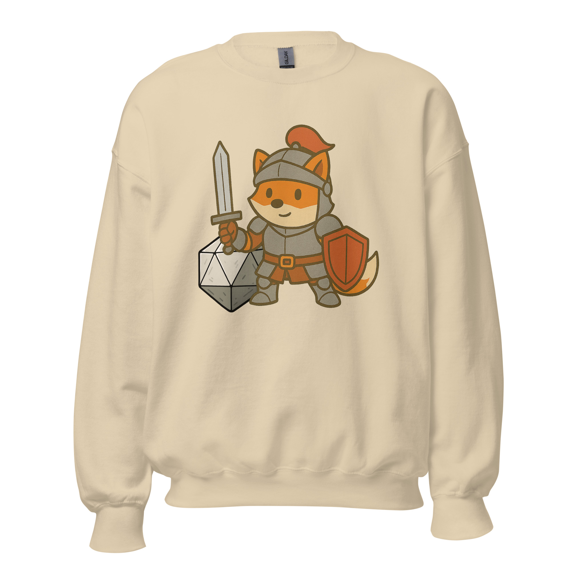 Dicefox Knight - DTF-Unisex-Pullover – Bild 45