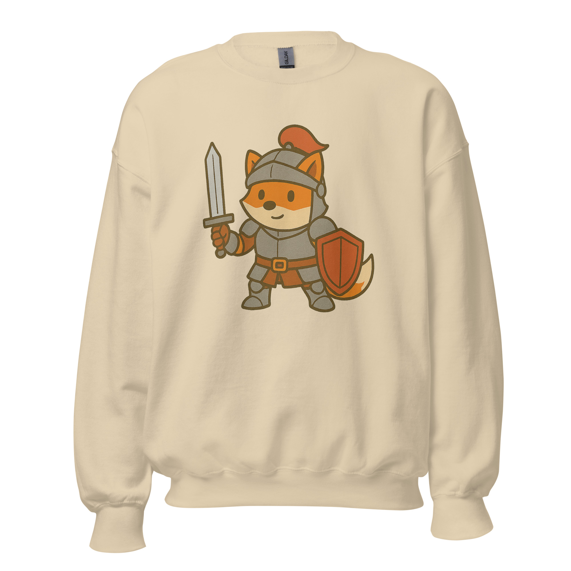 Fox Knight - DTF-Unisex-Pullover – Bild 45
