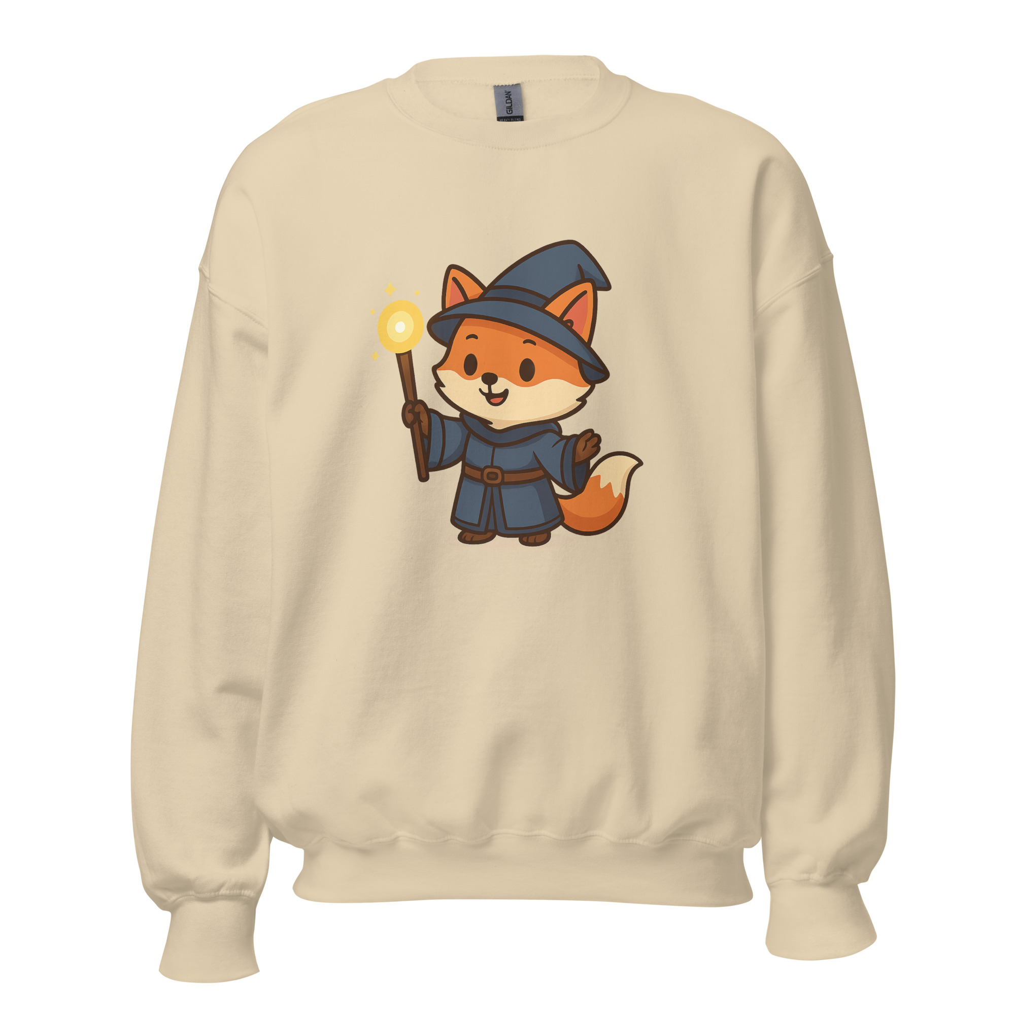Fox Wizard - DTF-Unisex-Pullover – Bild 45
