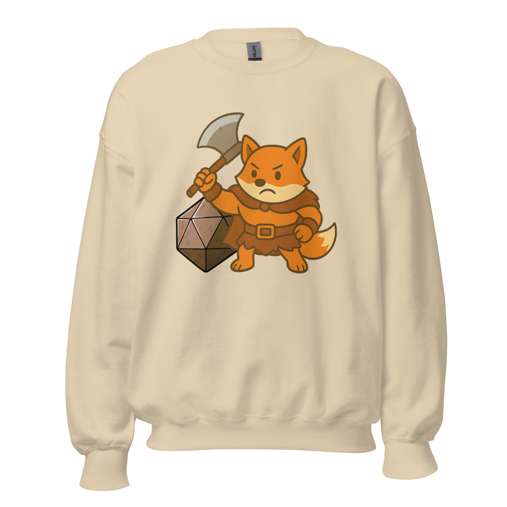 Dicefox Barbarian - DTF-Unisex-Pullover – Bild 45
