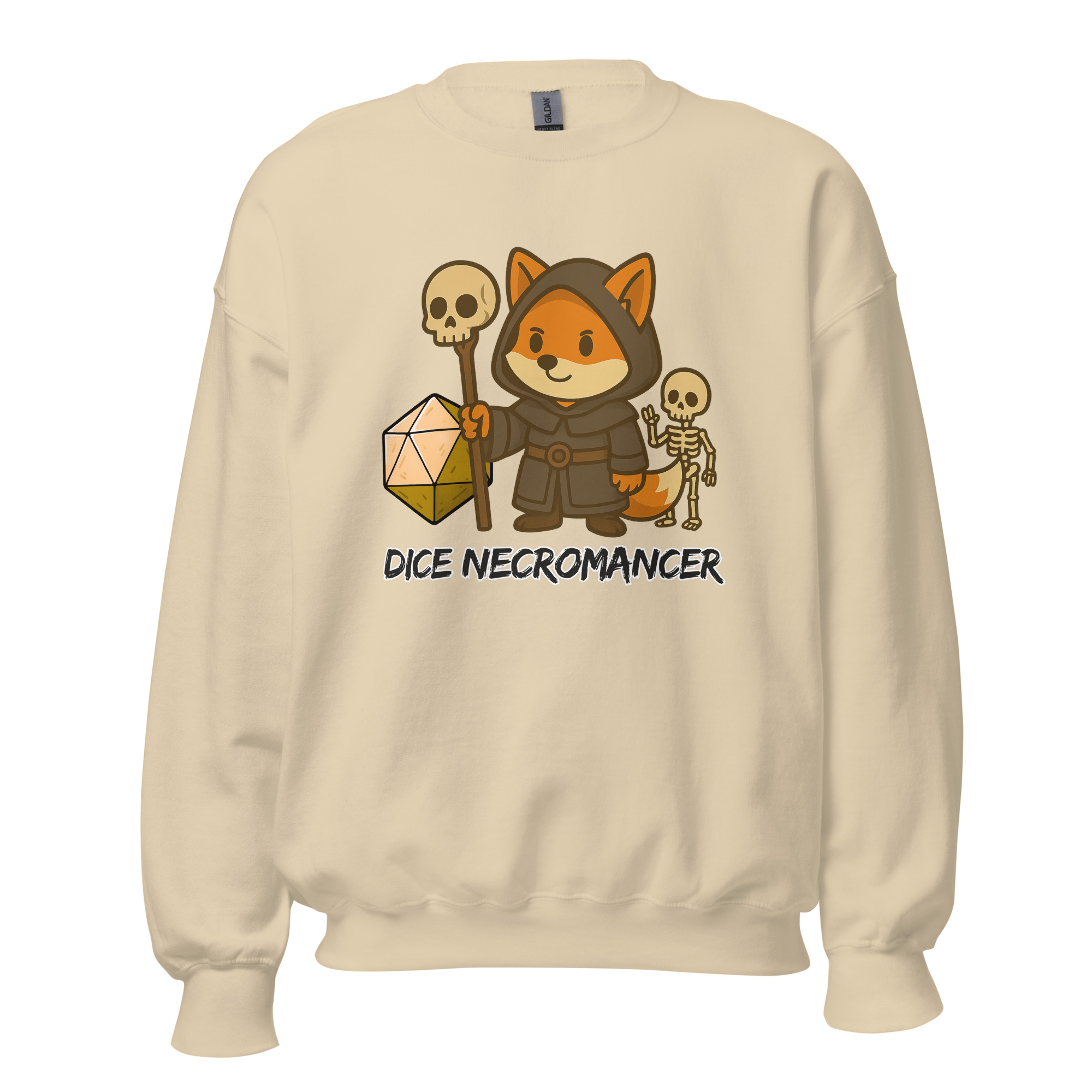 Dice Necromancer - DTF-Unisex-Pullover – Bild 45