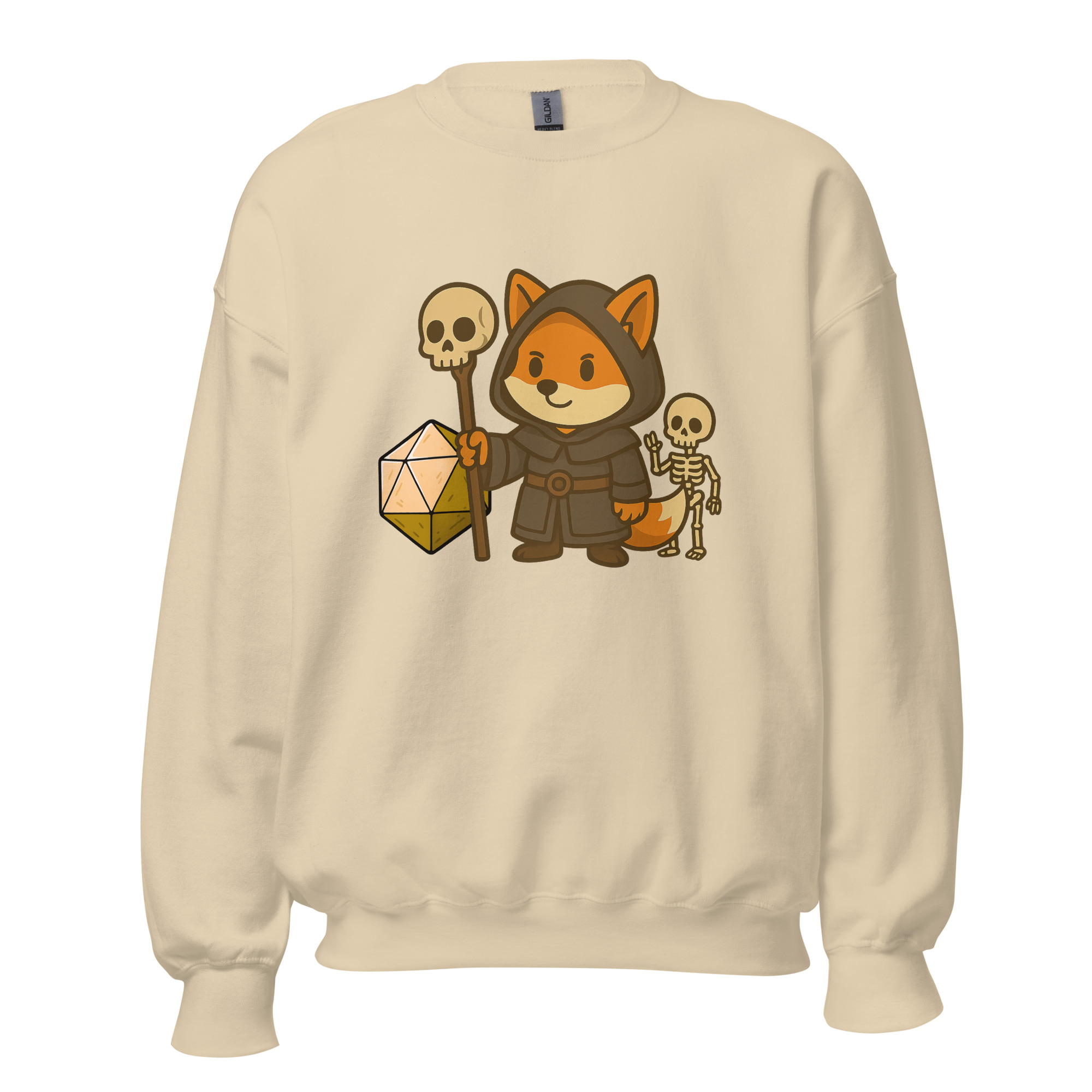Dicefox Necromancer - DTF-Unisex-Pullover – Bild 45