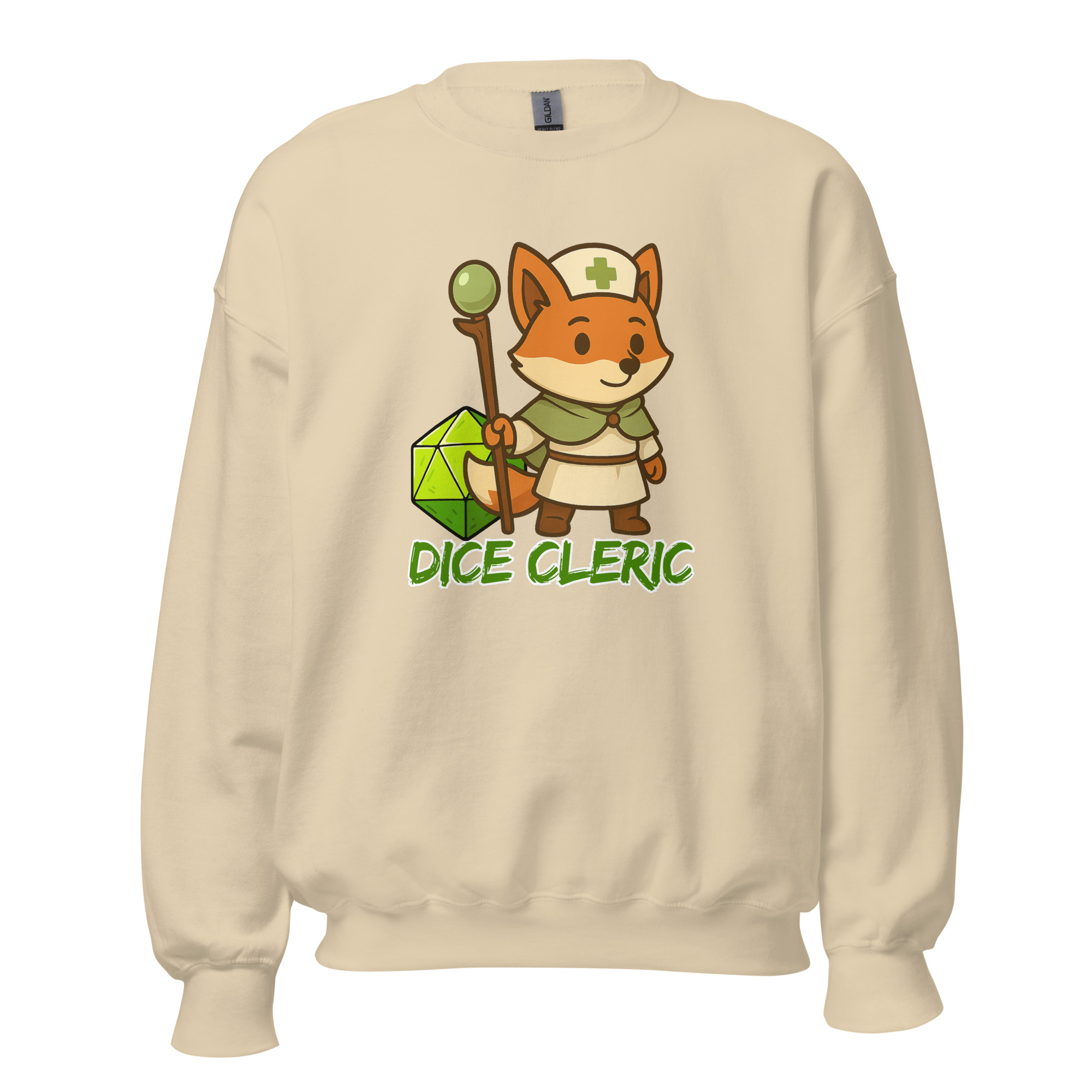 Dice Cleric - DTF-Unisex-Pullover – Bild 45