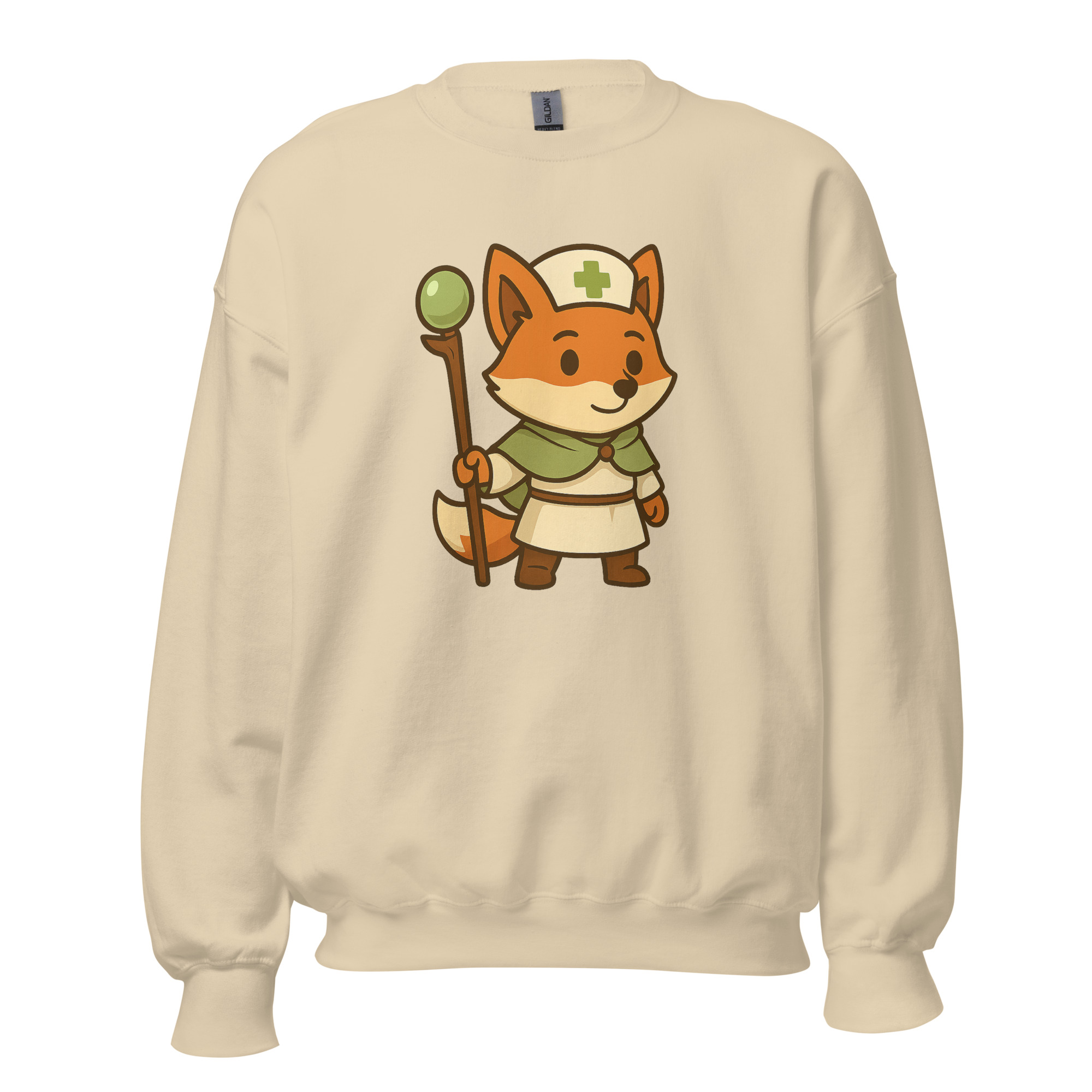 Fox Cleric - DTF-Unisex-Pullover – Bild 45