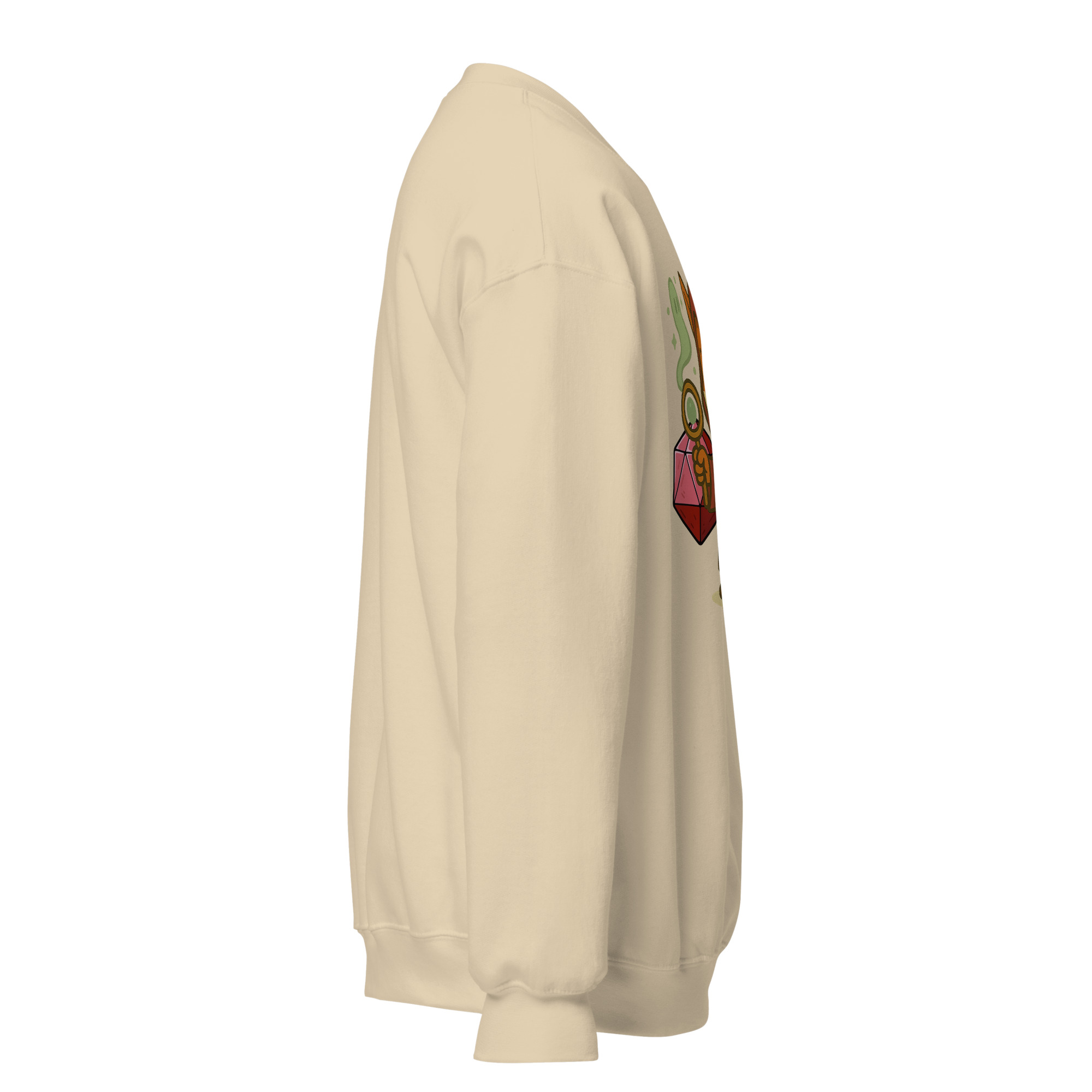 Dicefox Sorcerer - DTF-Unisex-Pullover – Bild 48