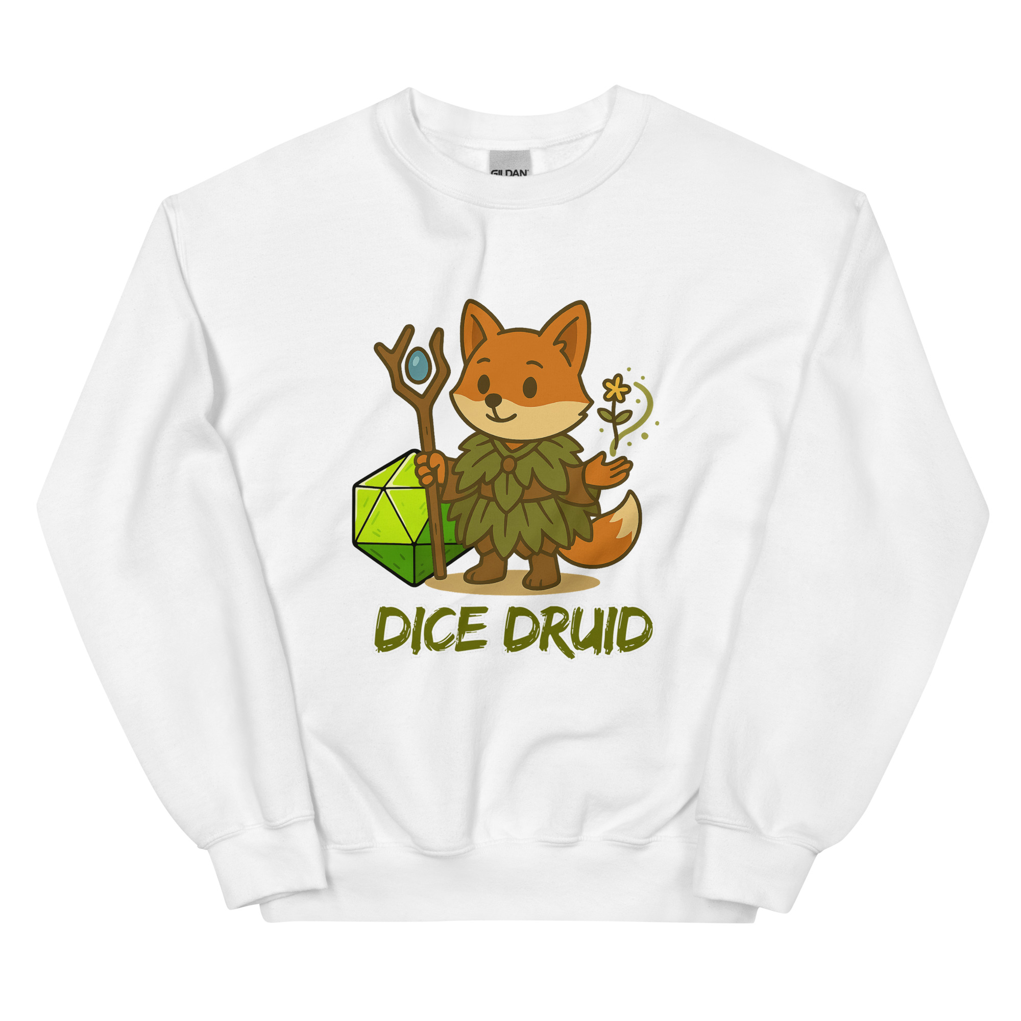 Dice Druid - DTF-Unisex-Pullover – Bild 27