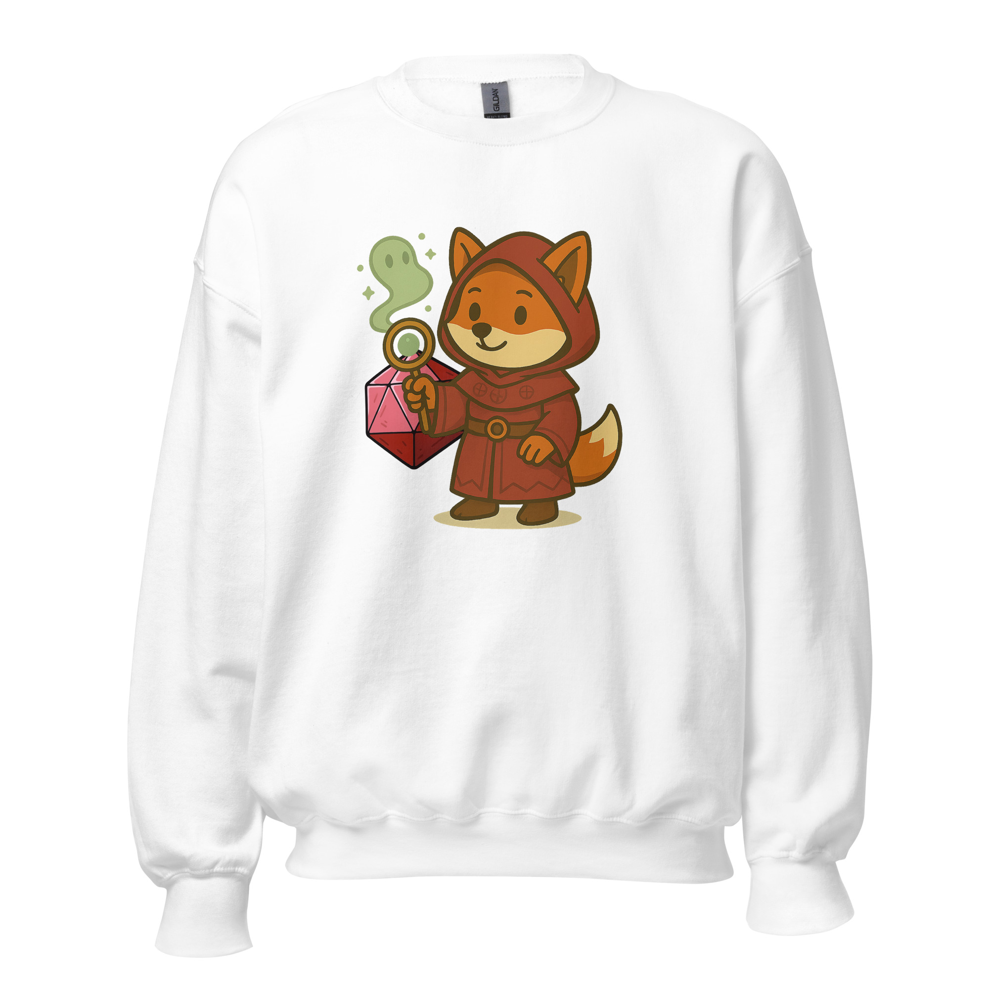 Dicefox Sorcerer - DTF-Unisex-Pullover – Bild 53