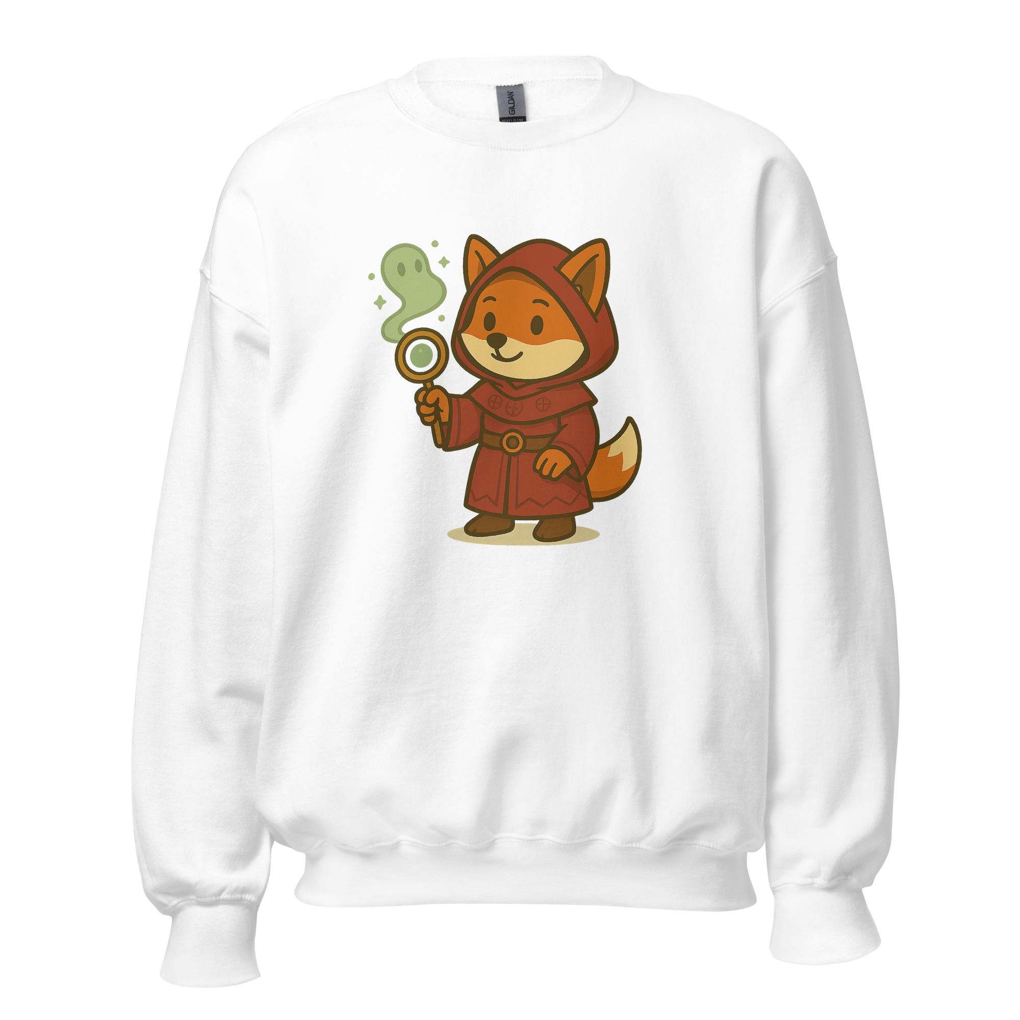Fox Sorcerer - DTF-Unisex-Pullover – Bild 53