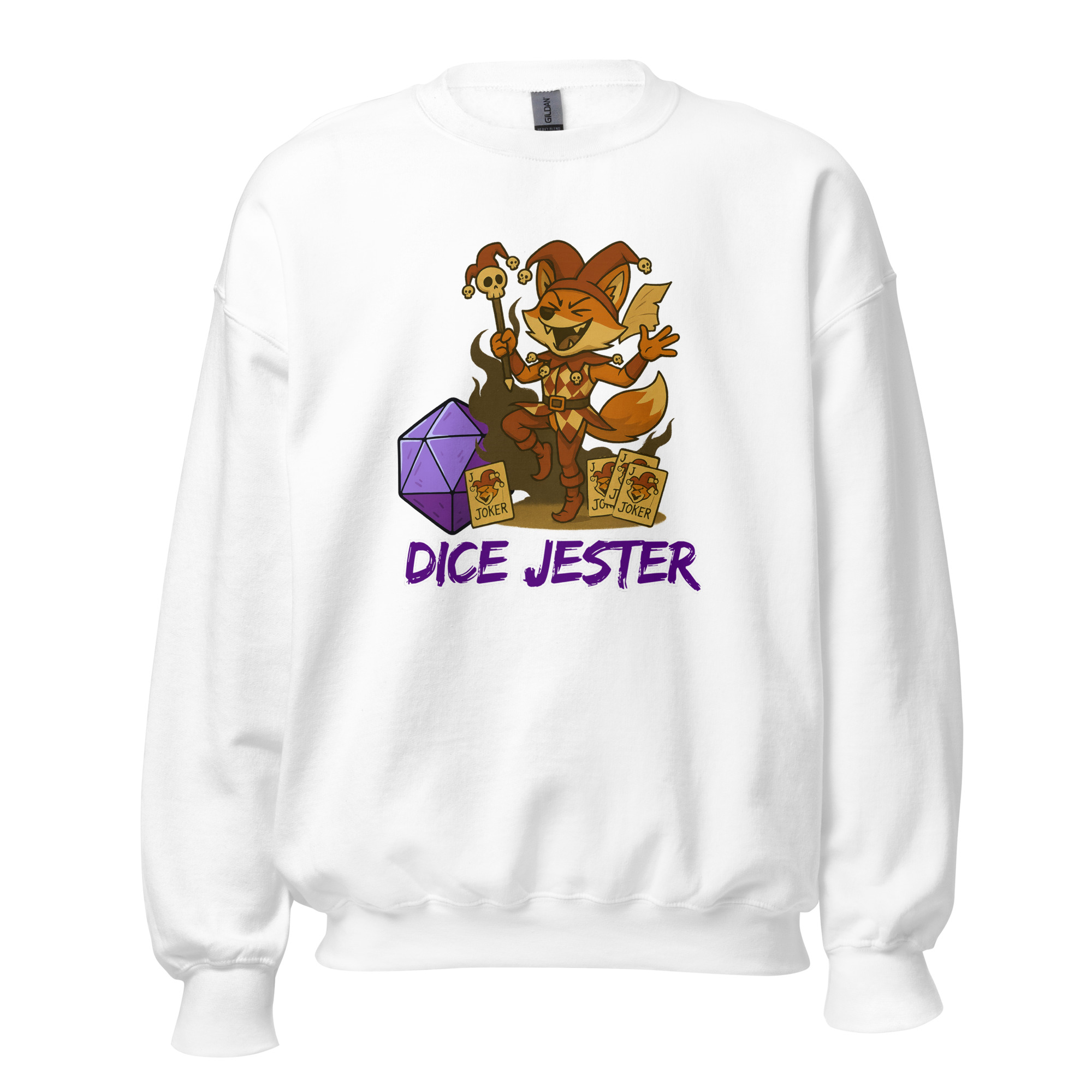 Dice Jester - DTF-Unisex-Pullover – Bild 53