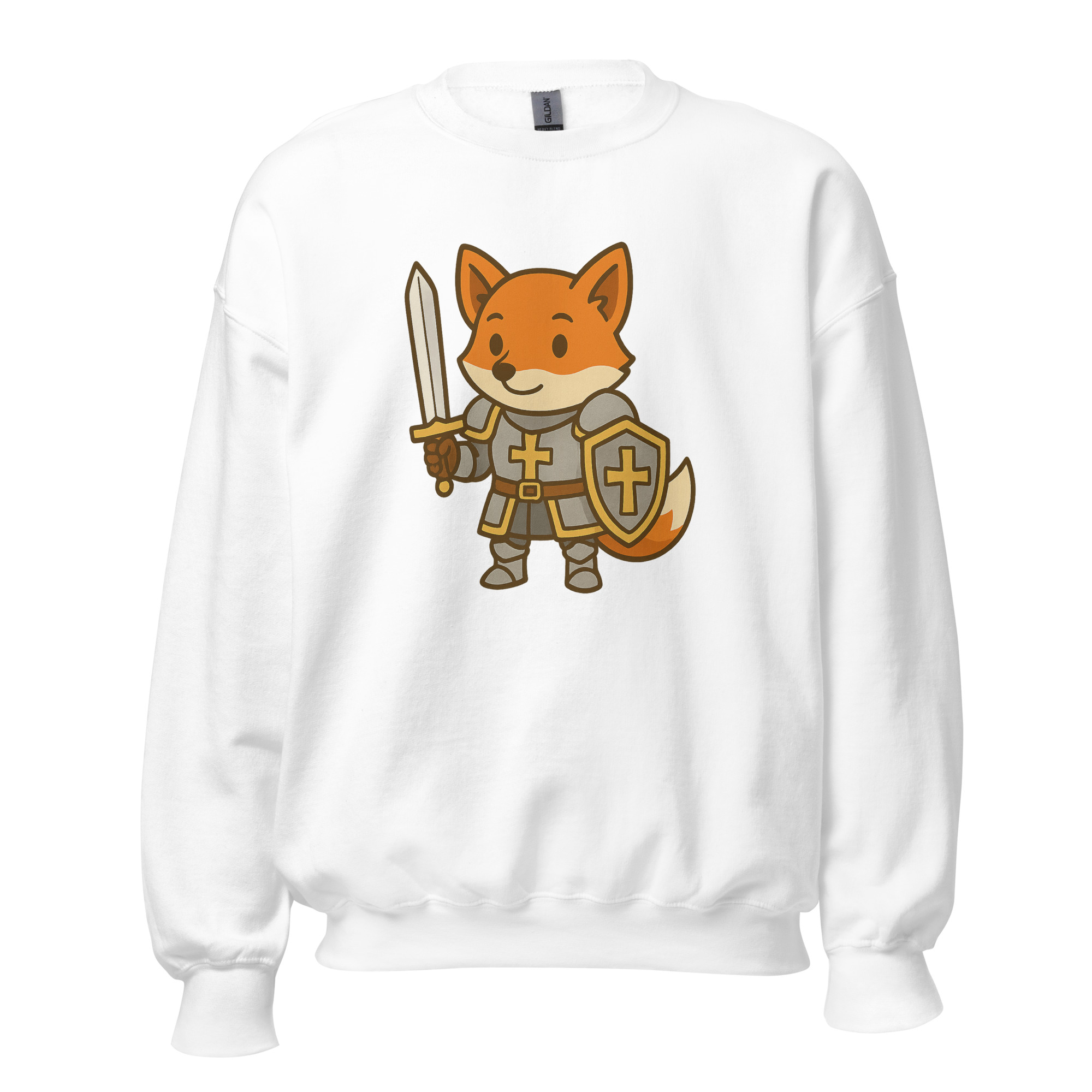 Fox Paladin - DTF-Unisex-Pullover – Bild 53