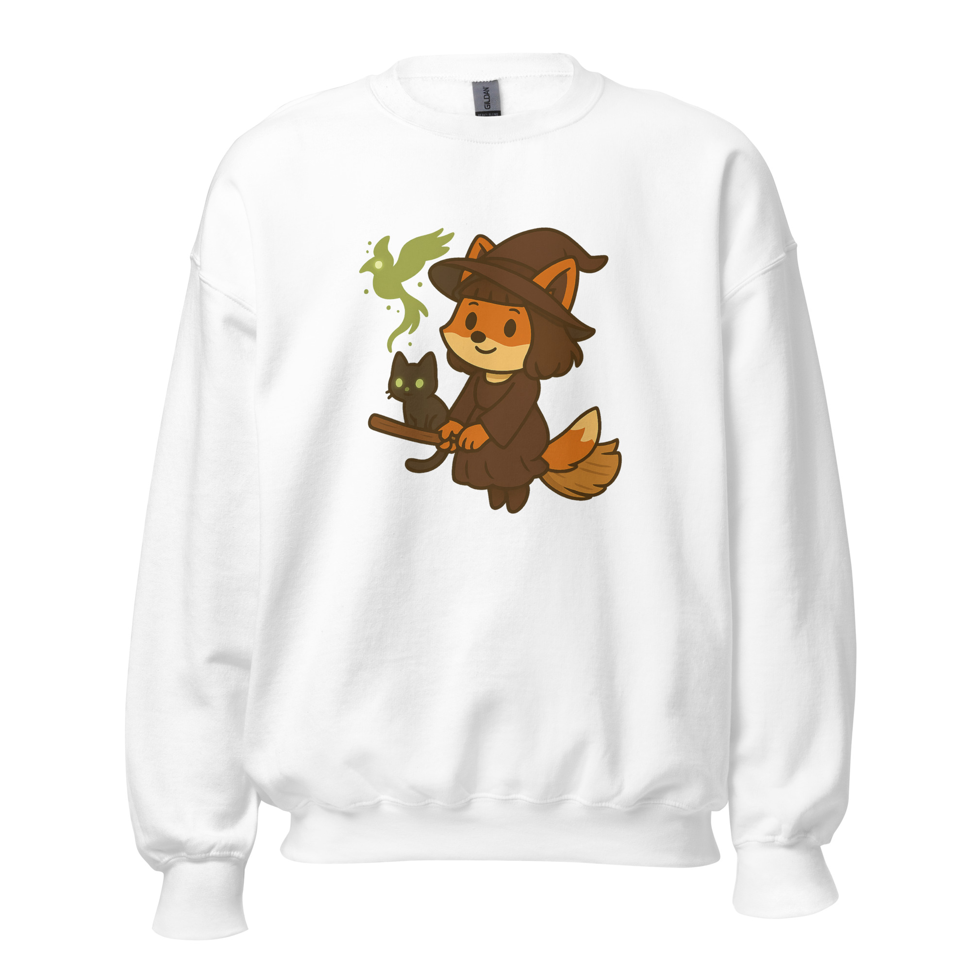 Fox Witch - DTF-Unisex-Pullover – Bild 53