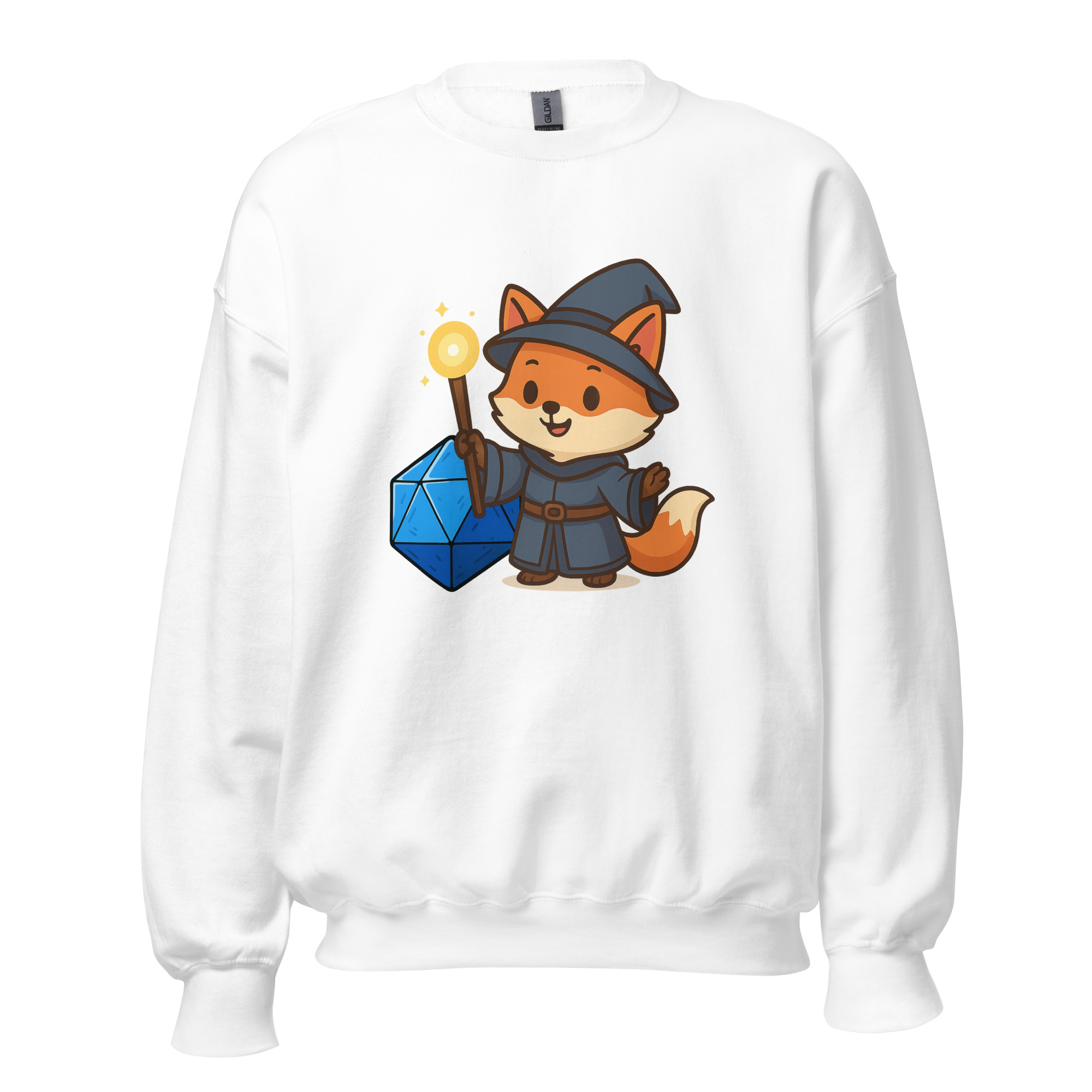 Dicefox Wizard - DTF-Unisex-Pullover – Bild 53