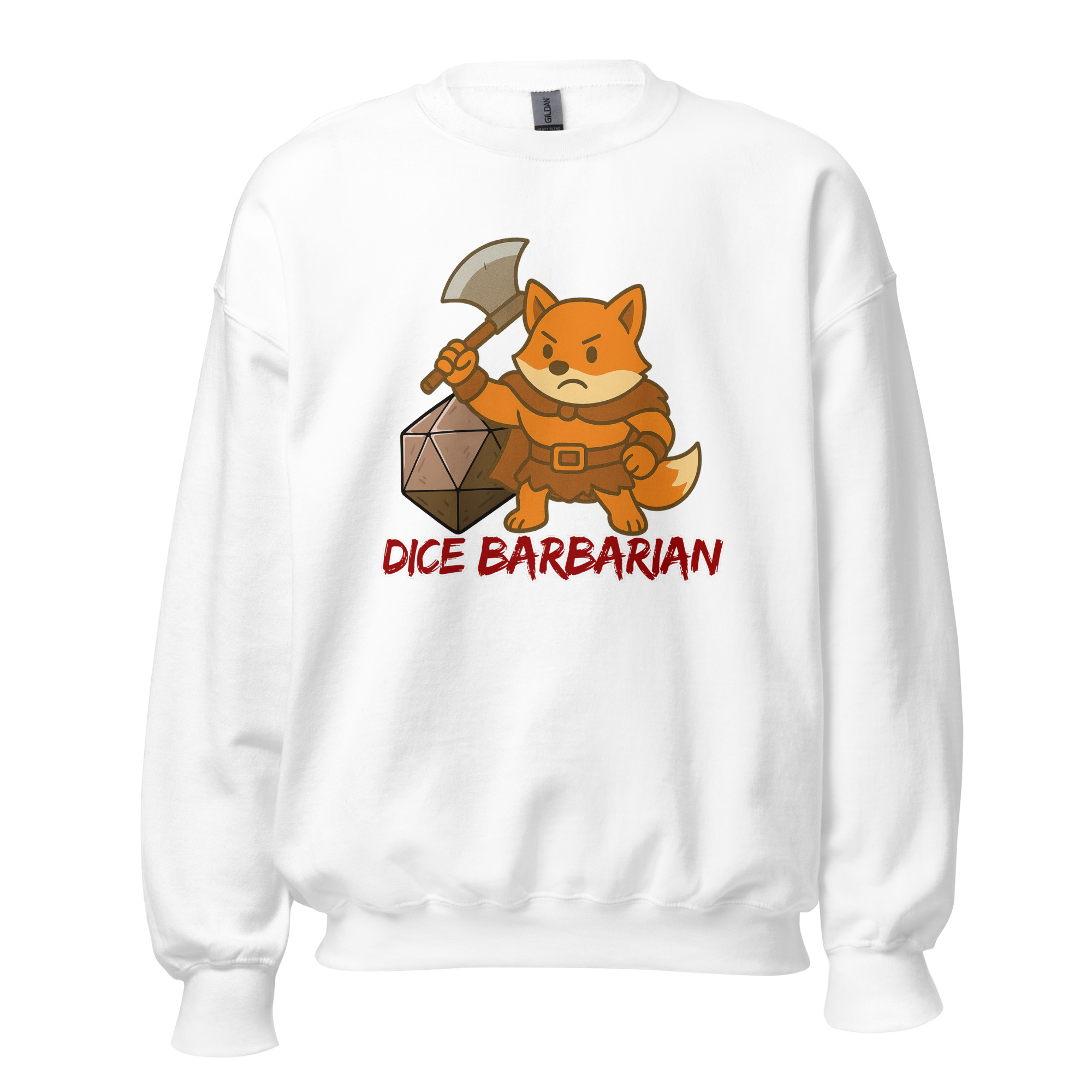 Dice Barbarian - DTF-Unisex-Pullover – Bild 53