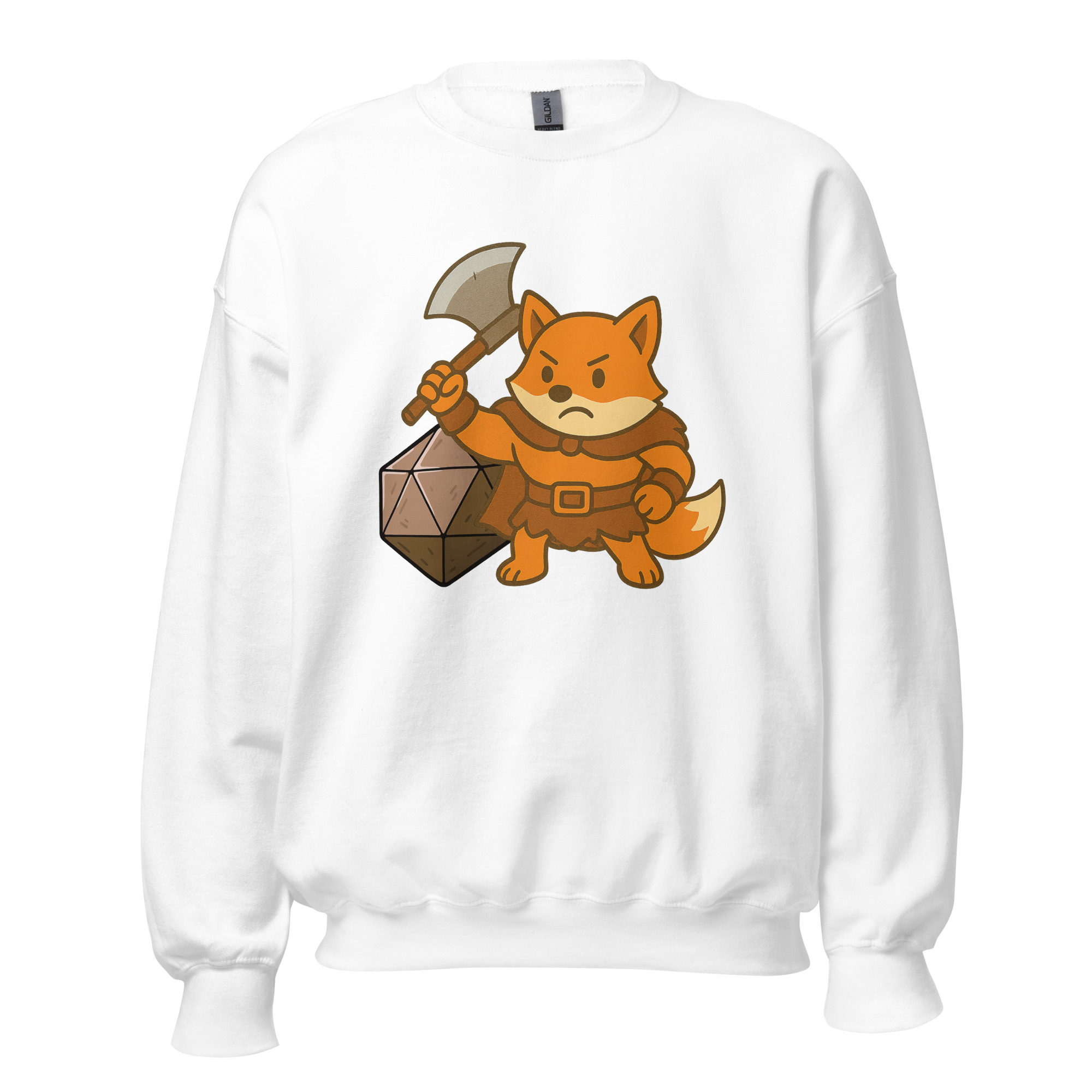 Dicefox Barbarian - DTF-Unisex-Pullover – Bild 53