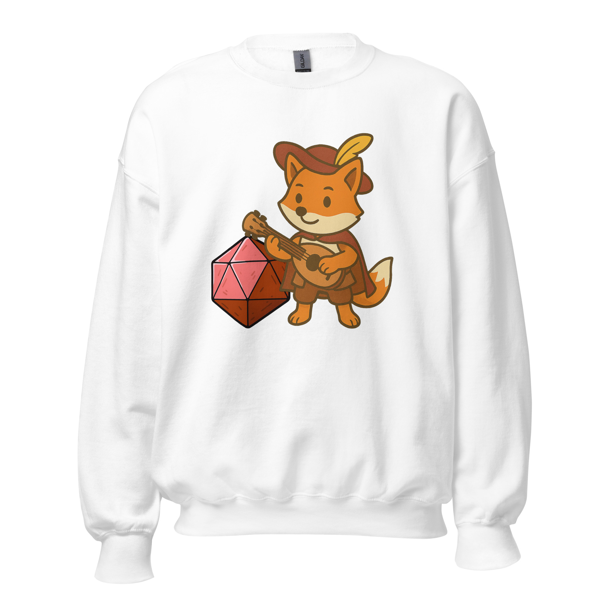 Dicefox Bard - DTF-Unisex-Pullover – Bild 53